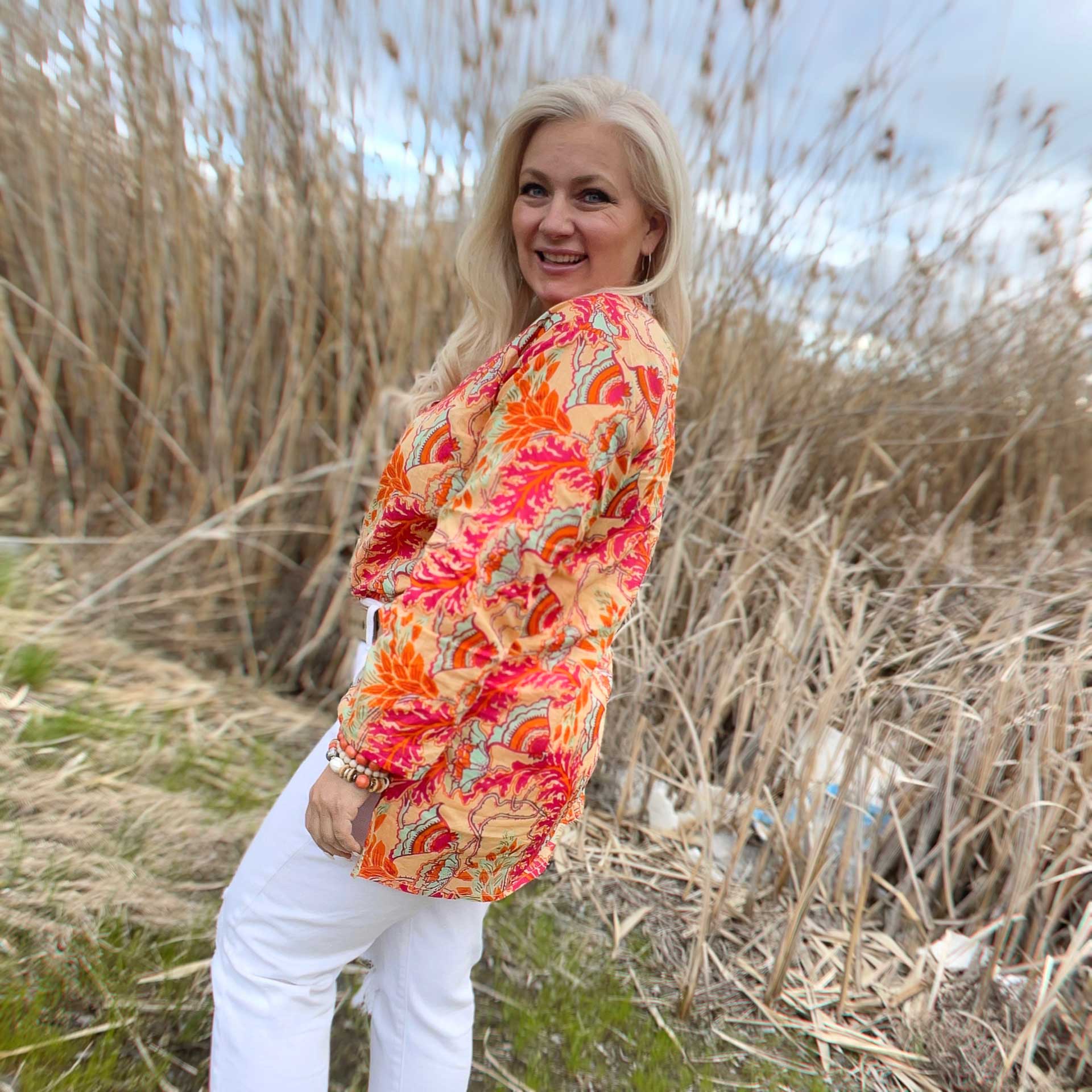 Garden Party Tunic (Fruit Punch)