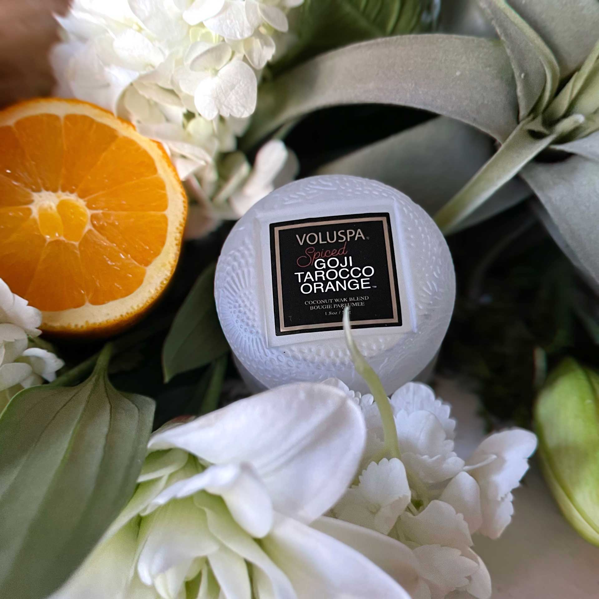 Goji Tarocco Orange Petite Candle