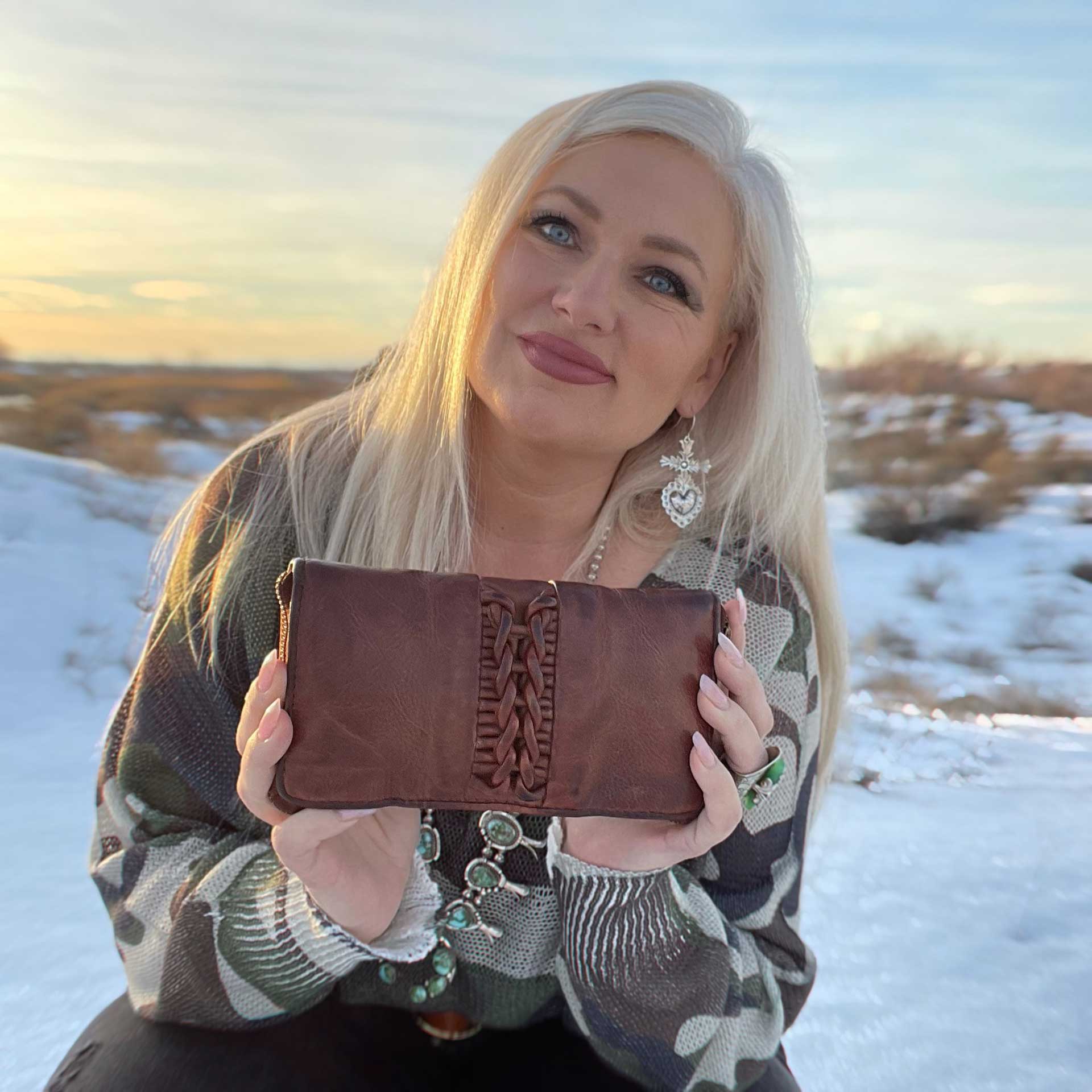 Heritage Continental Wallet (Cognac)