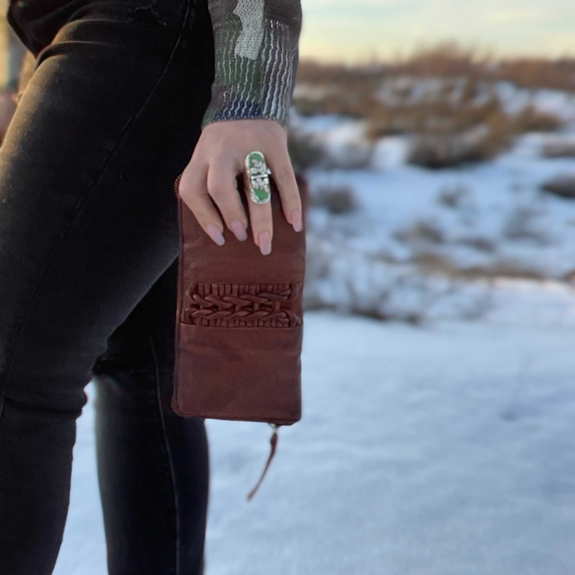 Heritage Continental Wallet (Cognac)