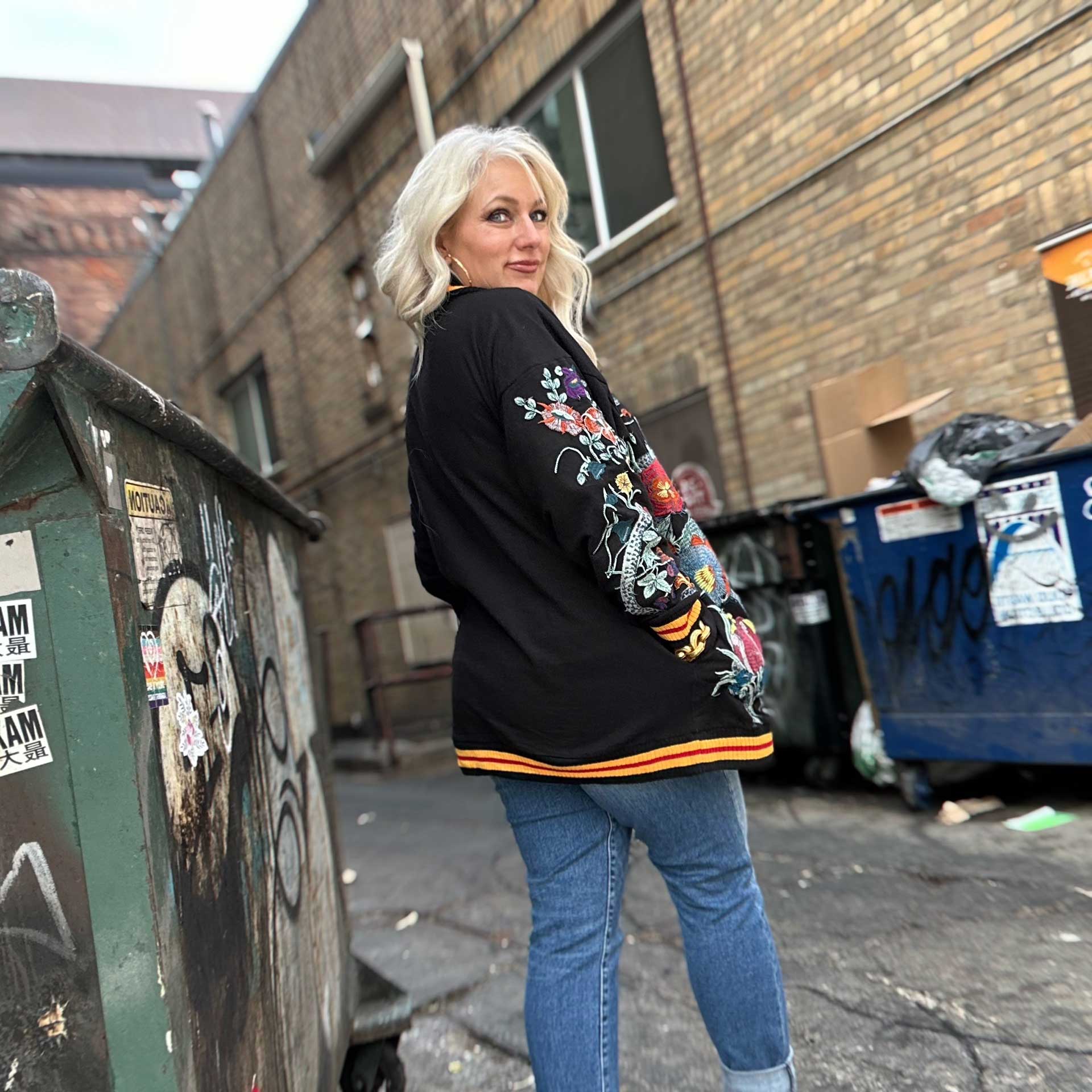 Hermione French Terry Jacket