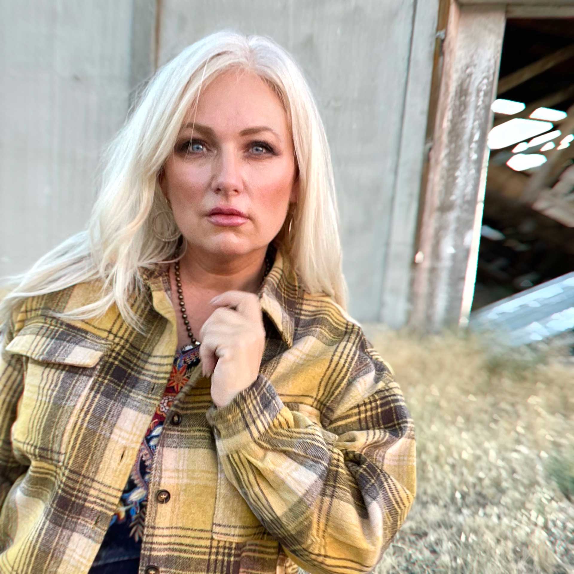 Homebody Plaid Shirt Jacket