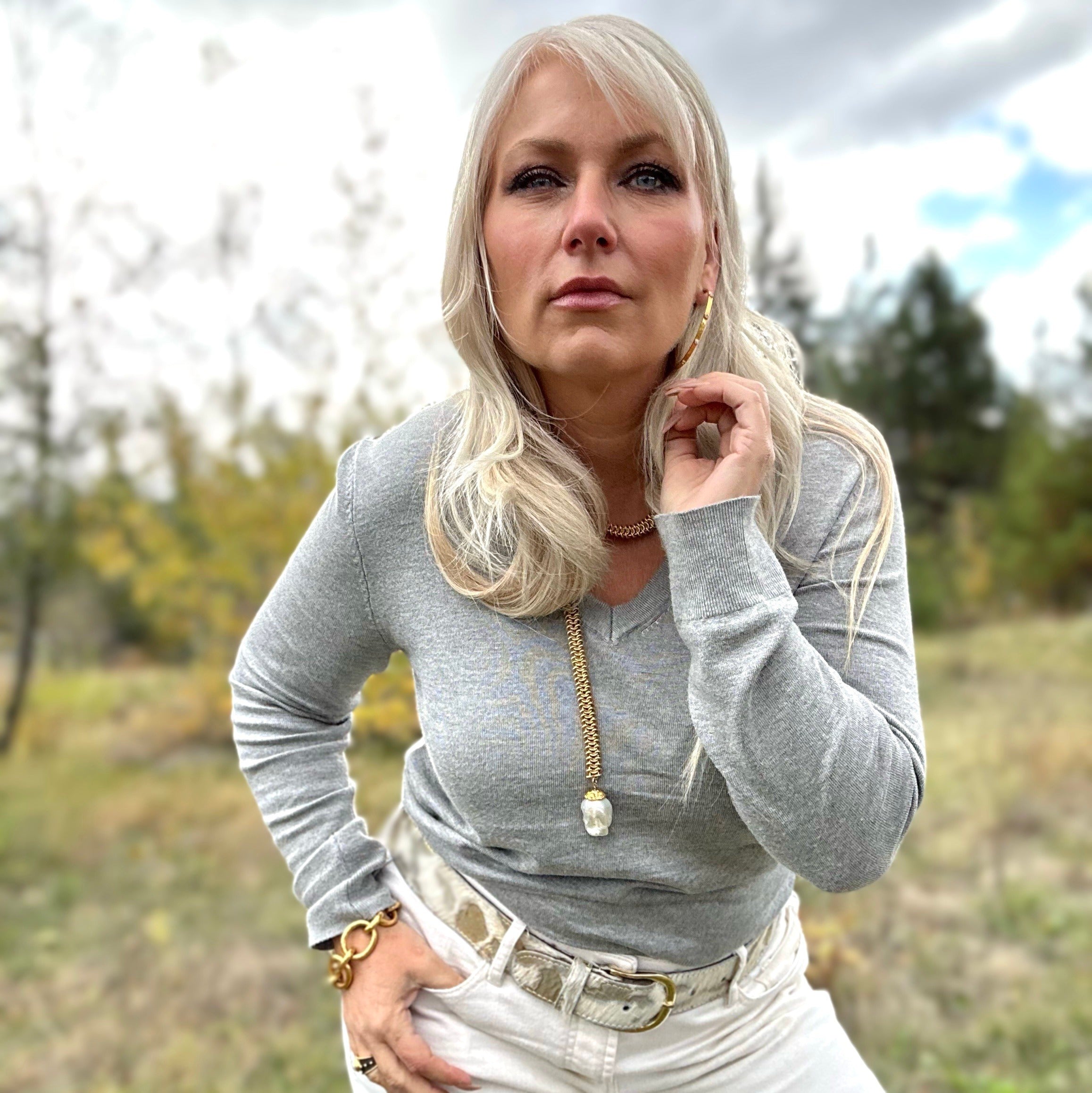 Vera Everyday Sweater (Gray)