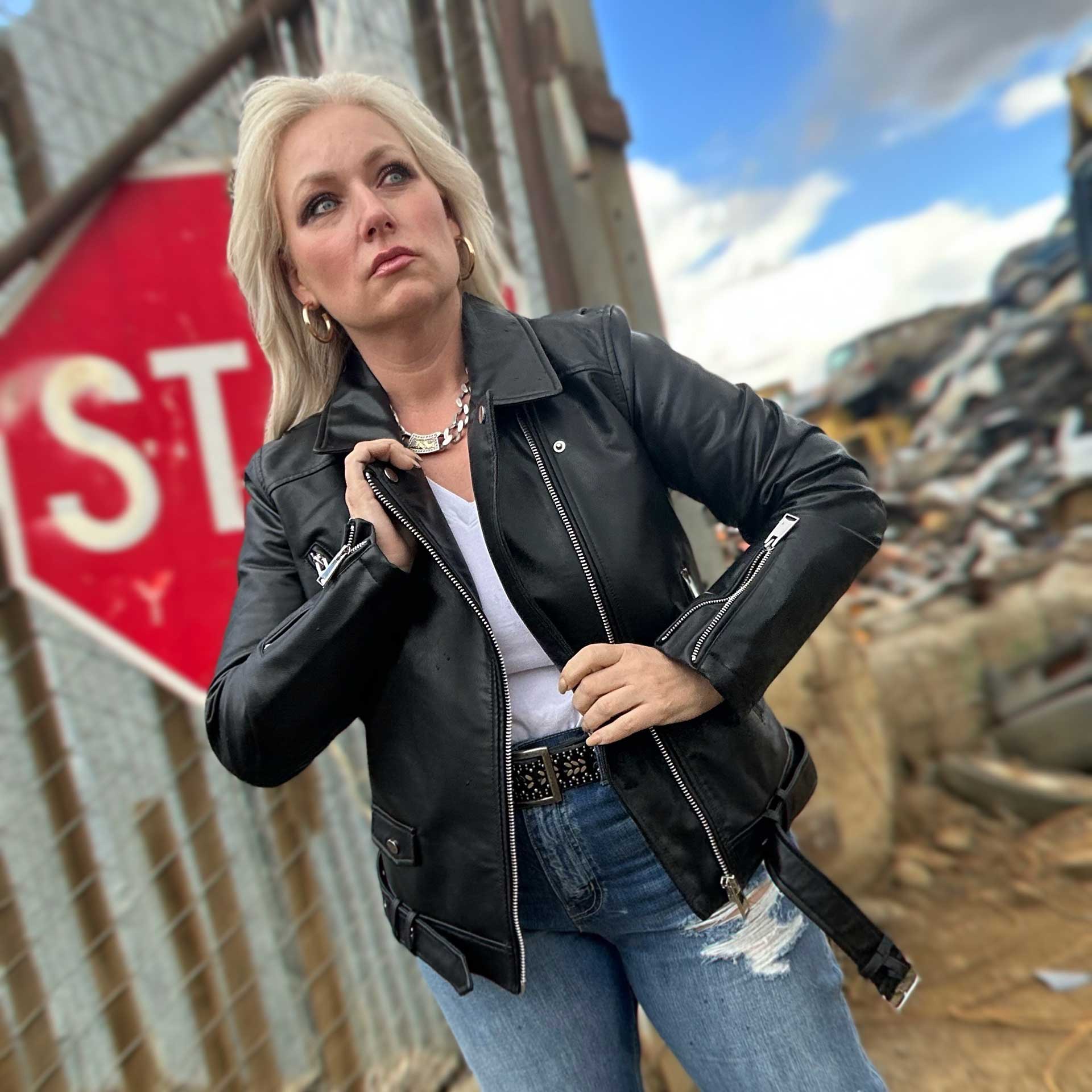 Jealousy Moto Jacket (Black)