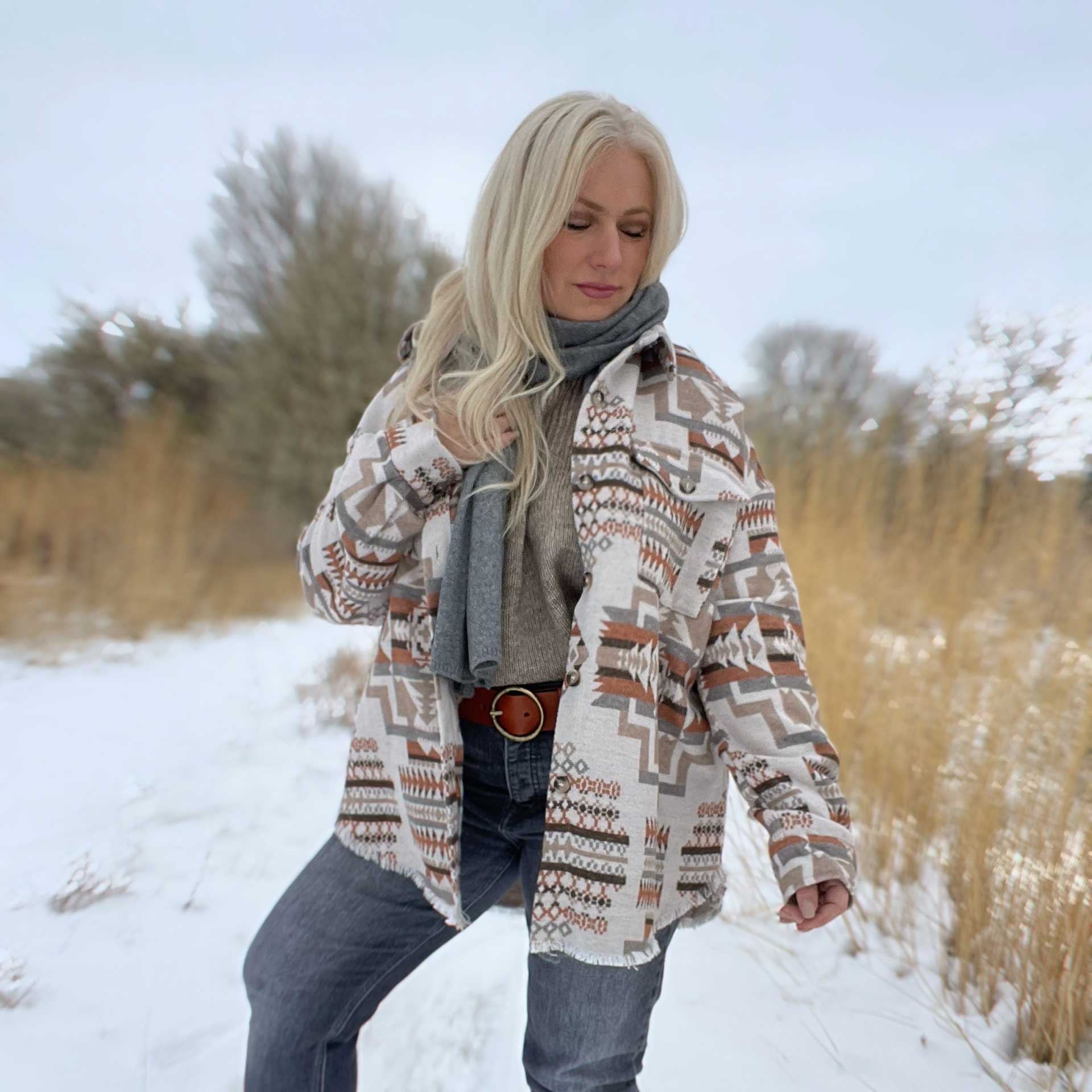 Juneau Skies Shacket