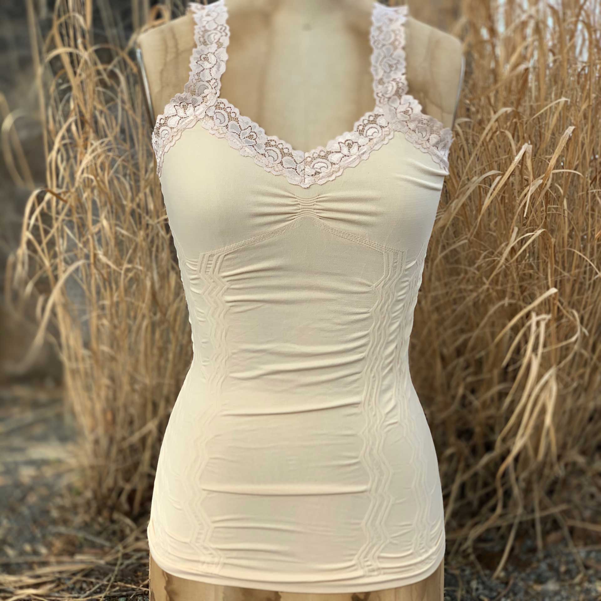 Lace Cami (Sandstone)