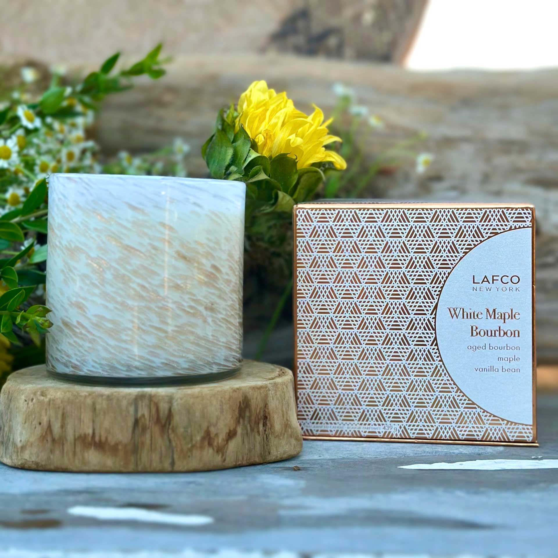 Lafco White Maple Bourbon Candle (Large)