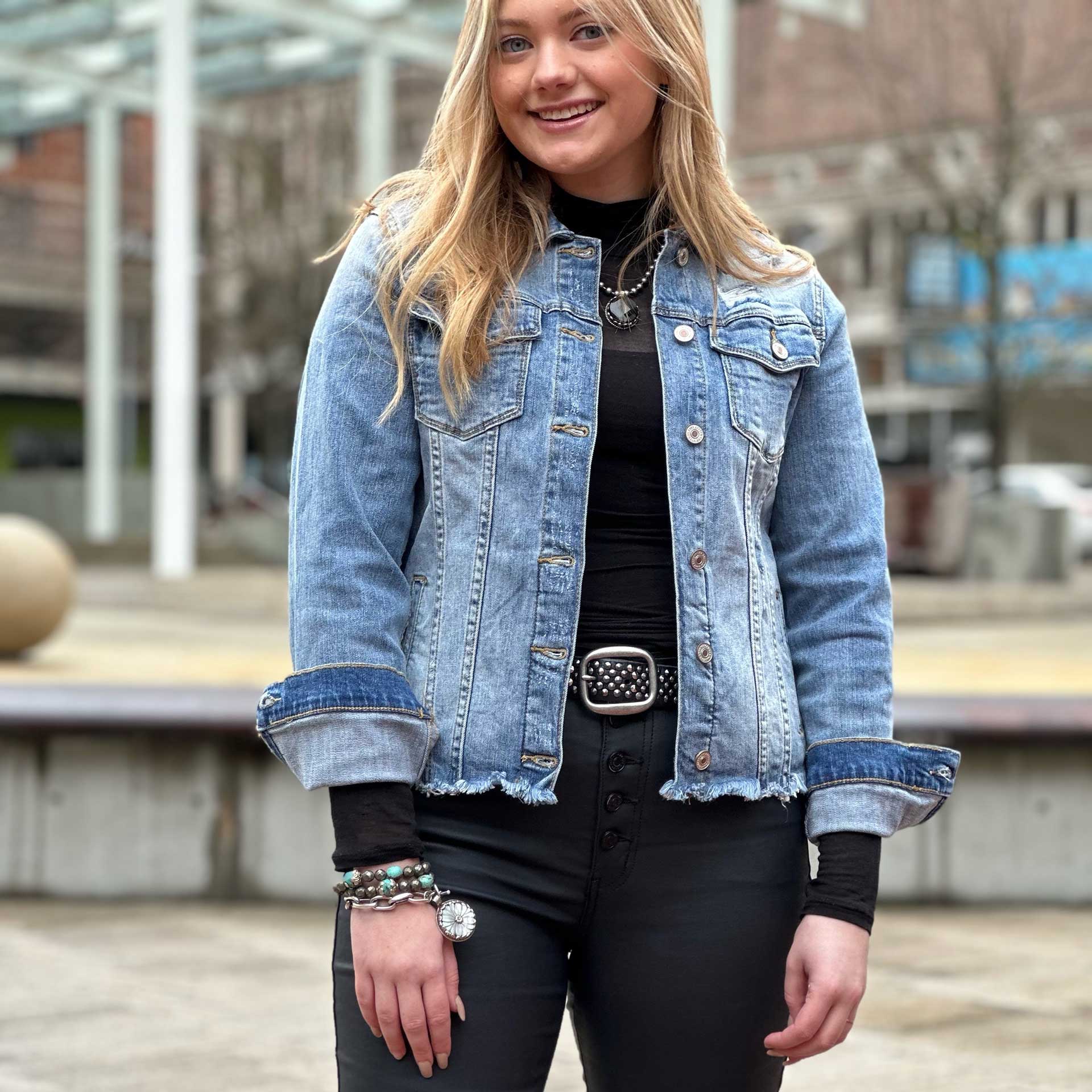 Opal Denim Jacket