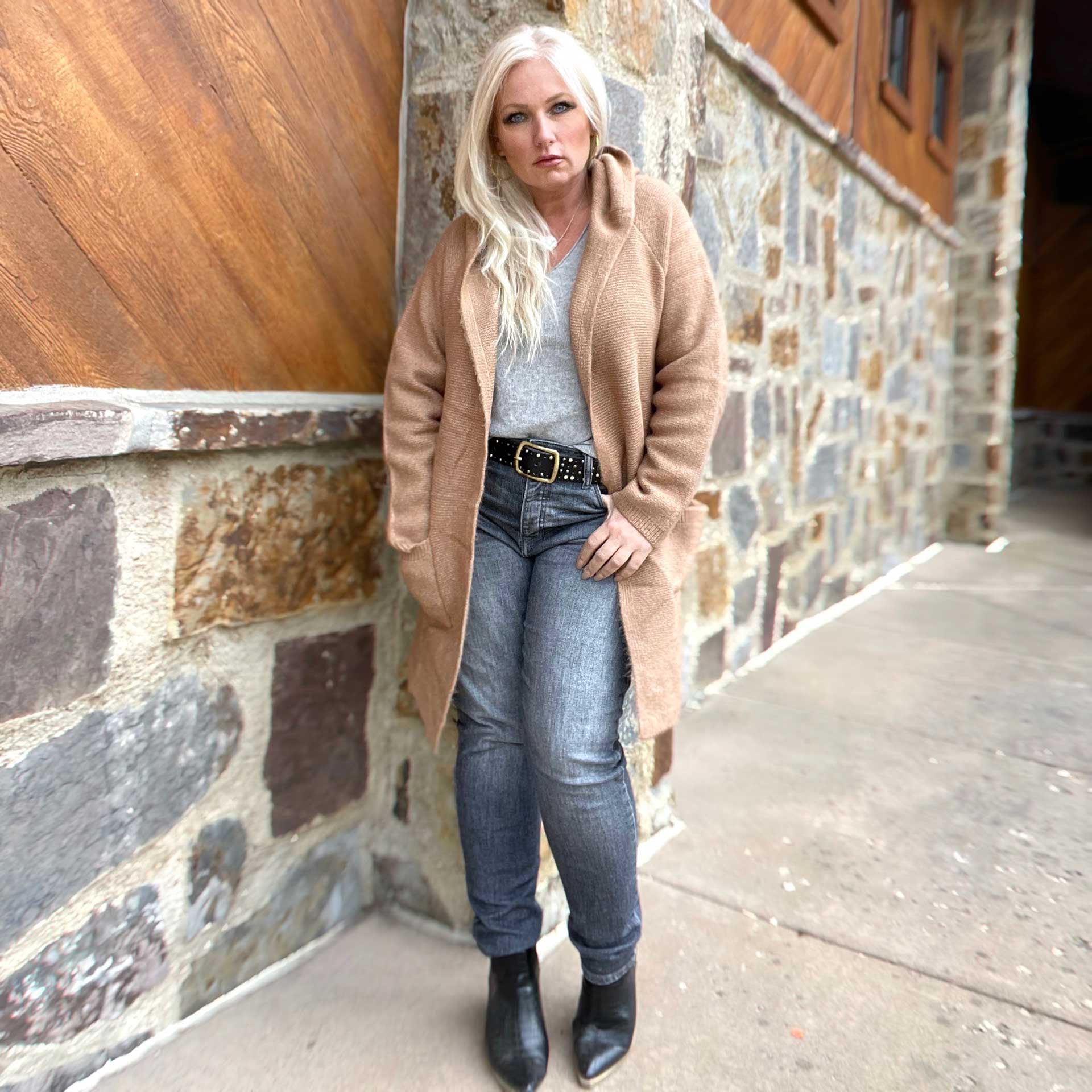 Opal Hooded Cardigan