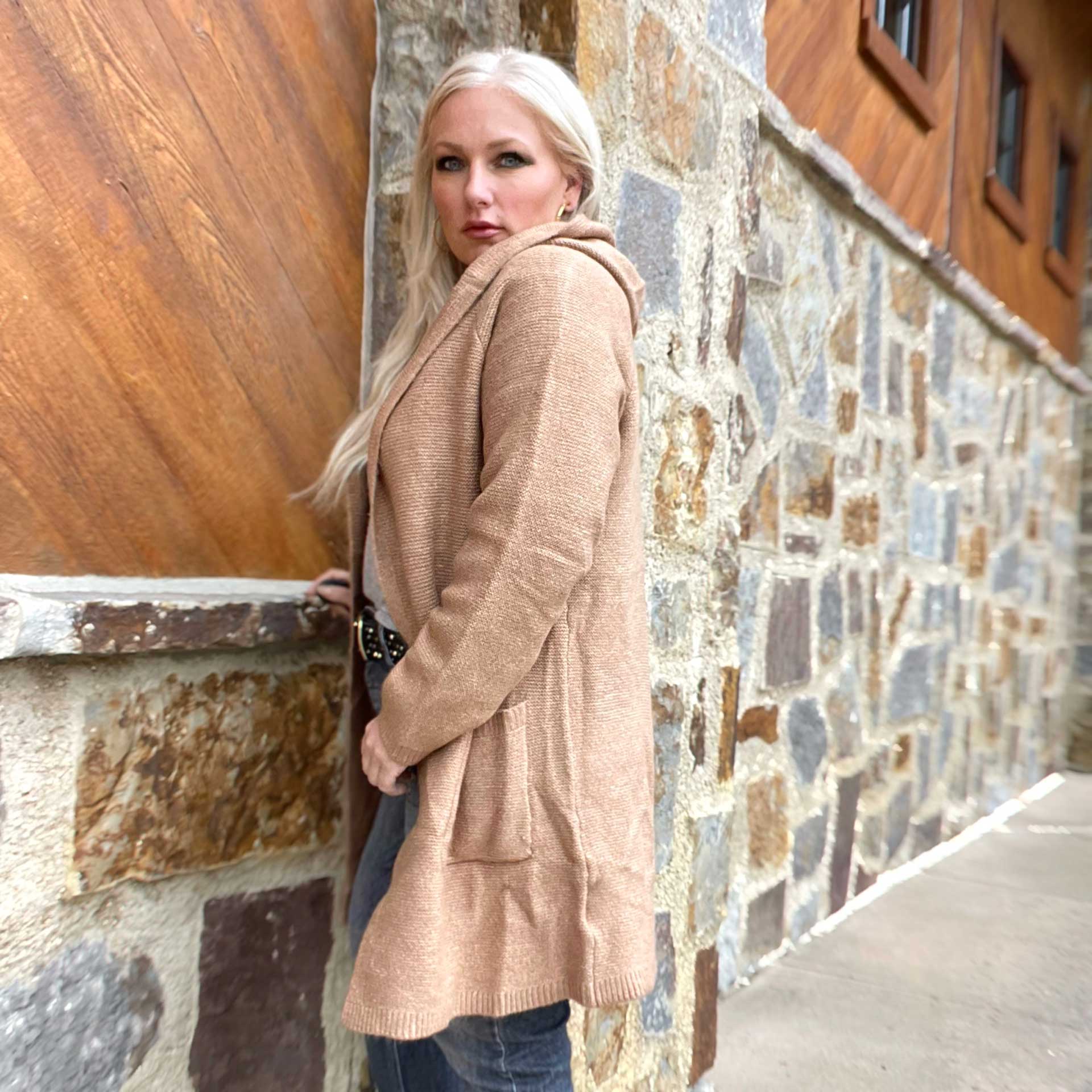 Opal Hooded Cardigan