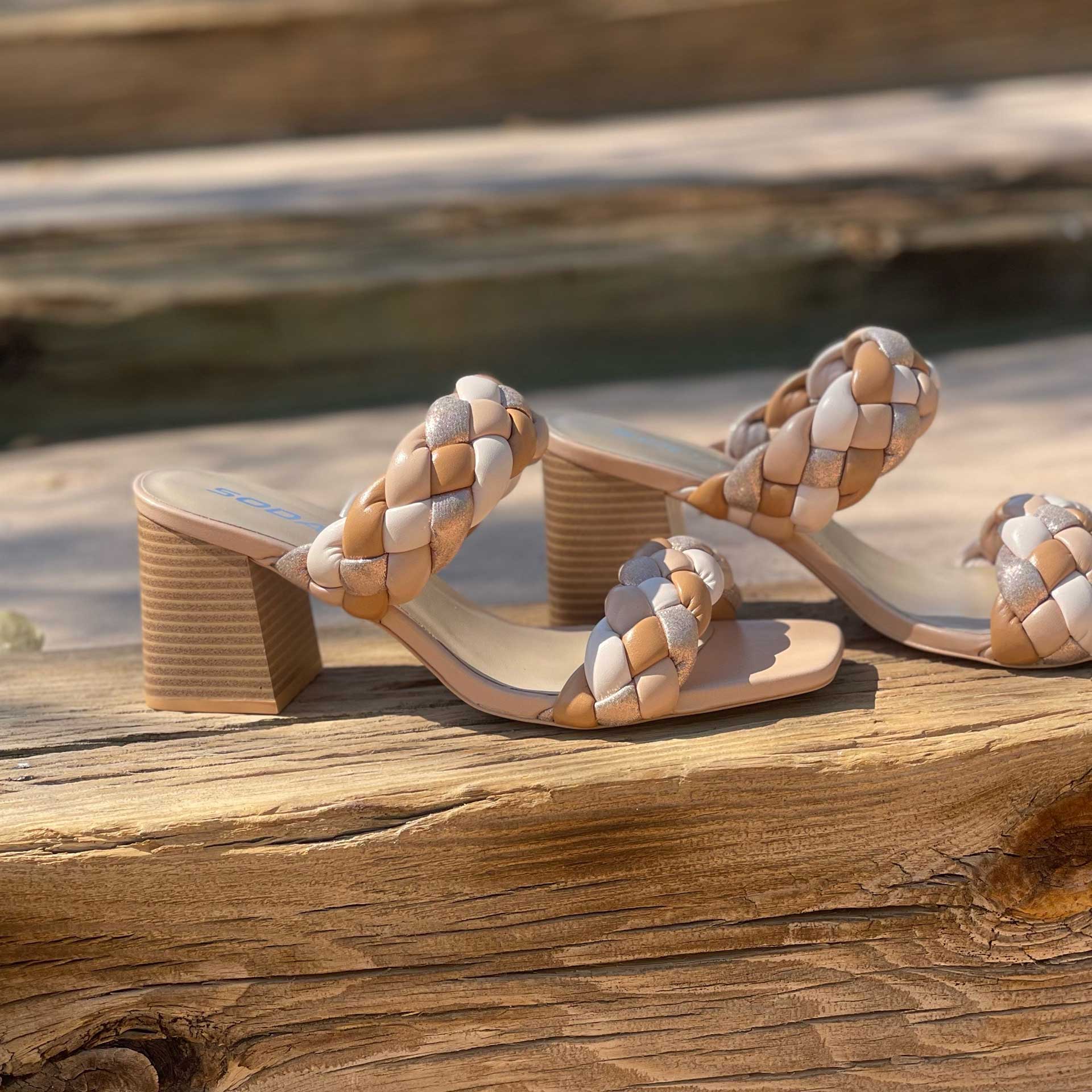 Paris Braided Heels