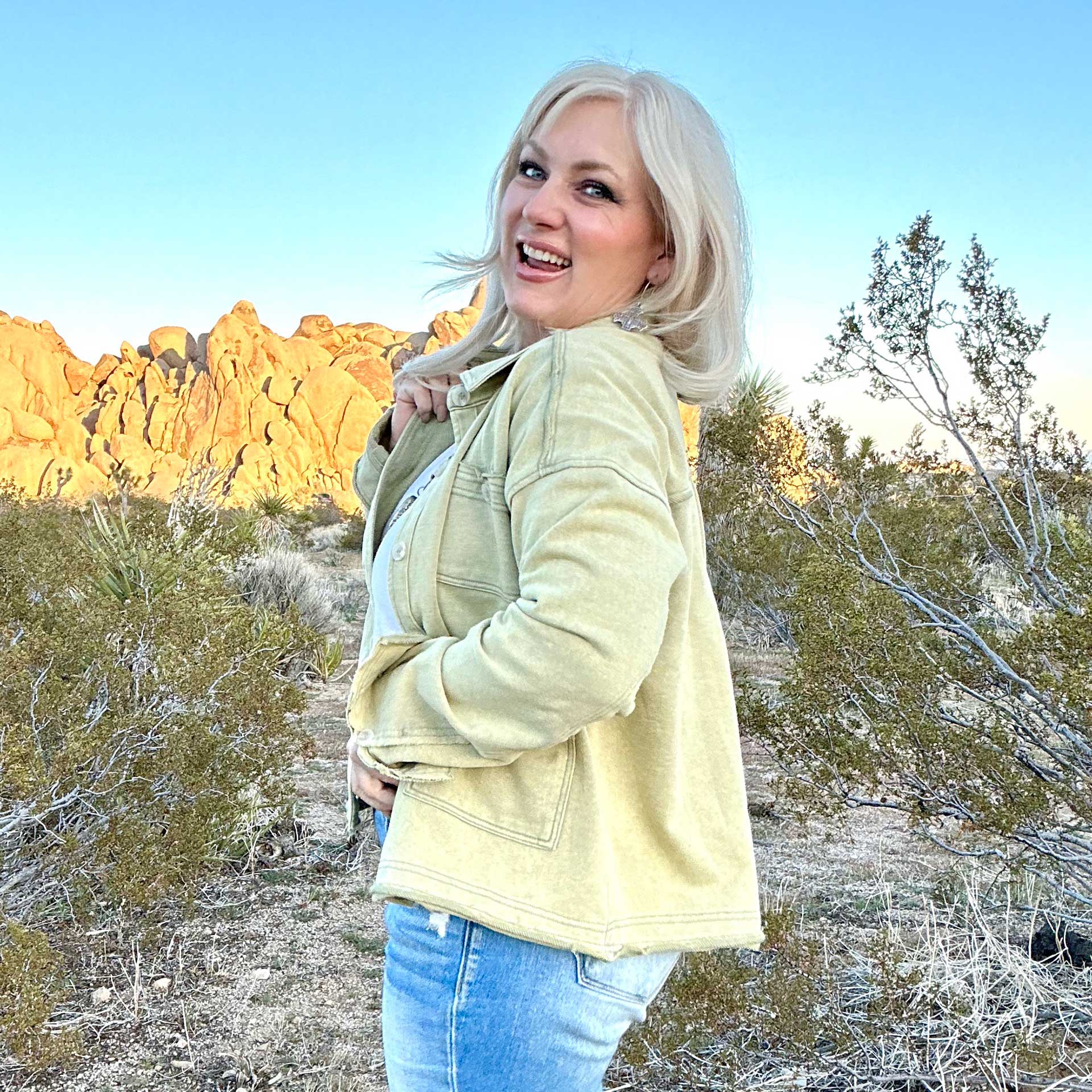 Quinn Vintage Wash Jacket