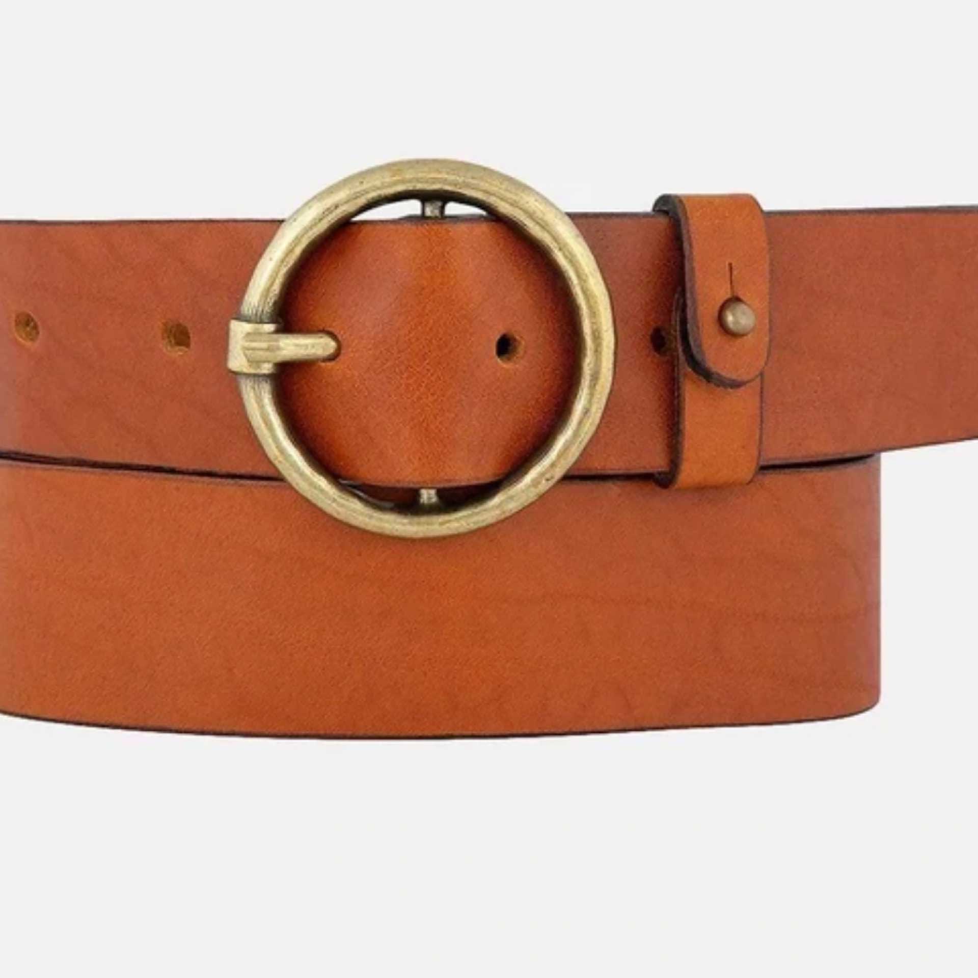 Rhylee Circle Belt (Cognac)