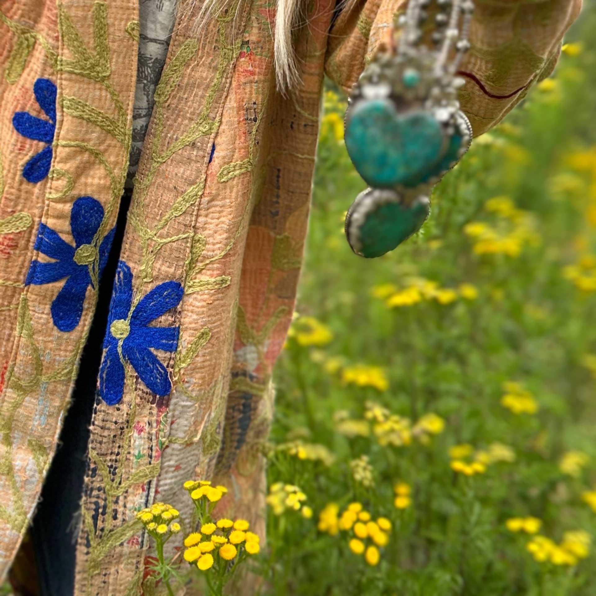 Ritual Hand-Stitched Kantha Jacket