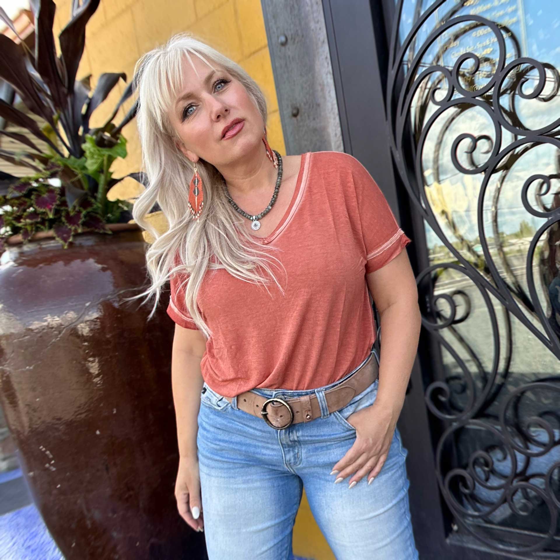 Rough Around The Edges Tee (Copper)