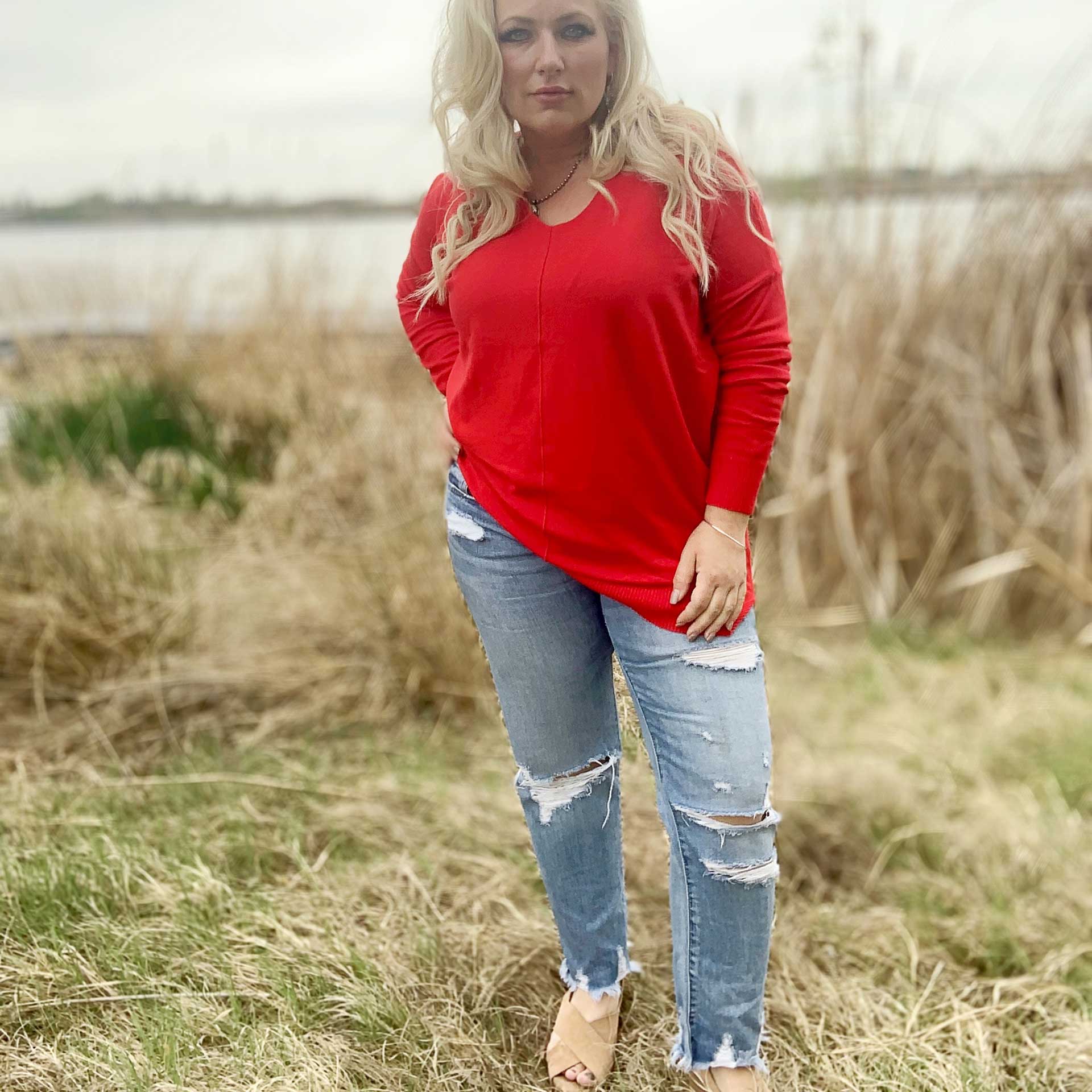 Sabrina Distressed Jean