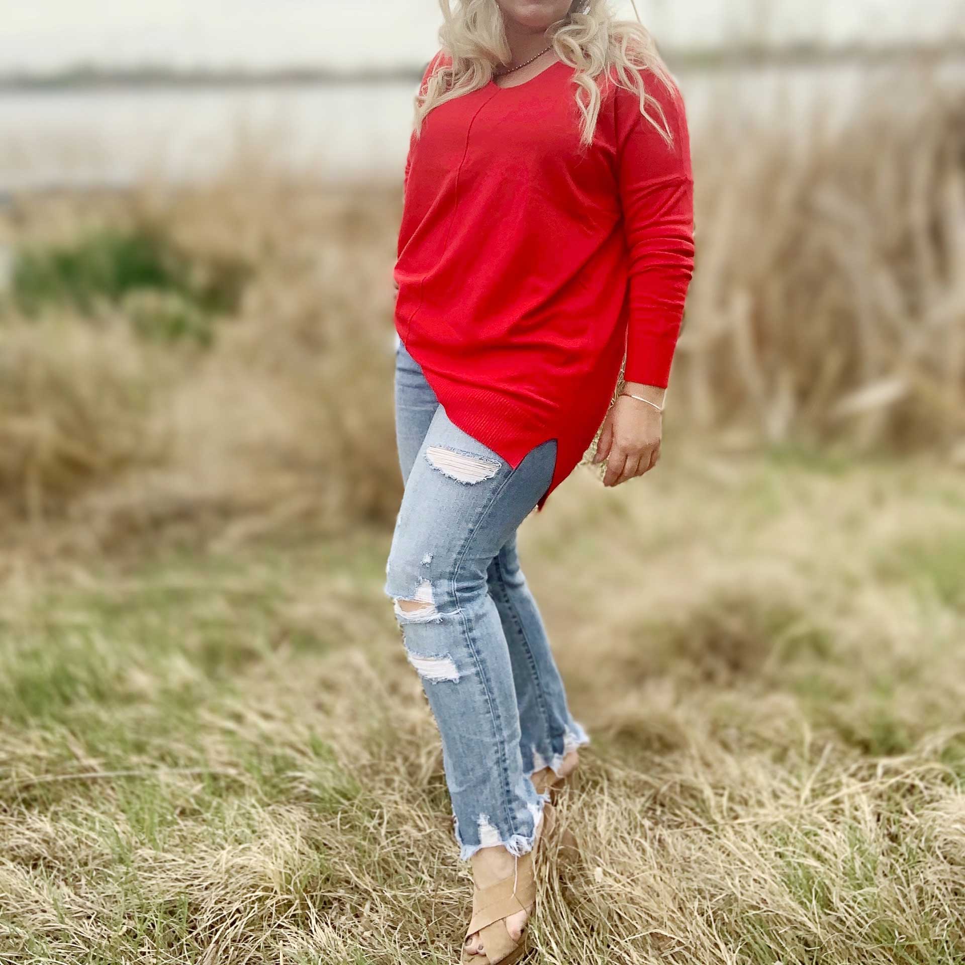 Sabrina Distressed Jean