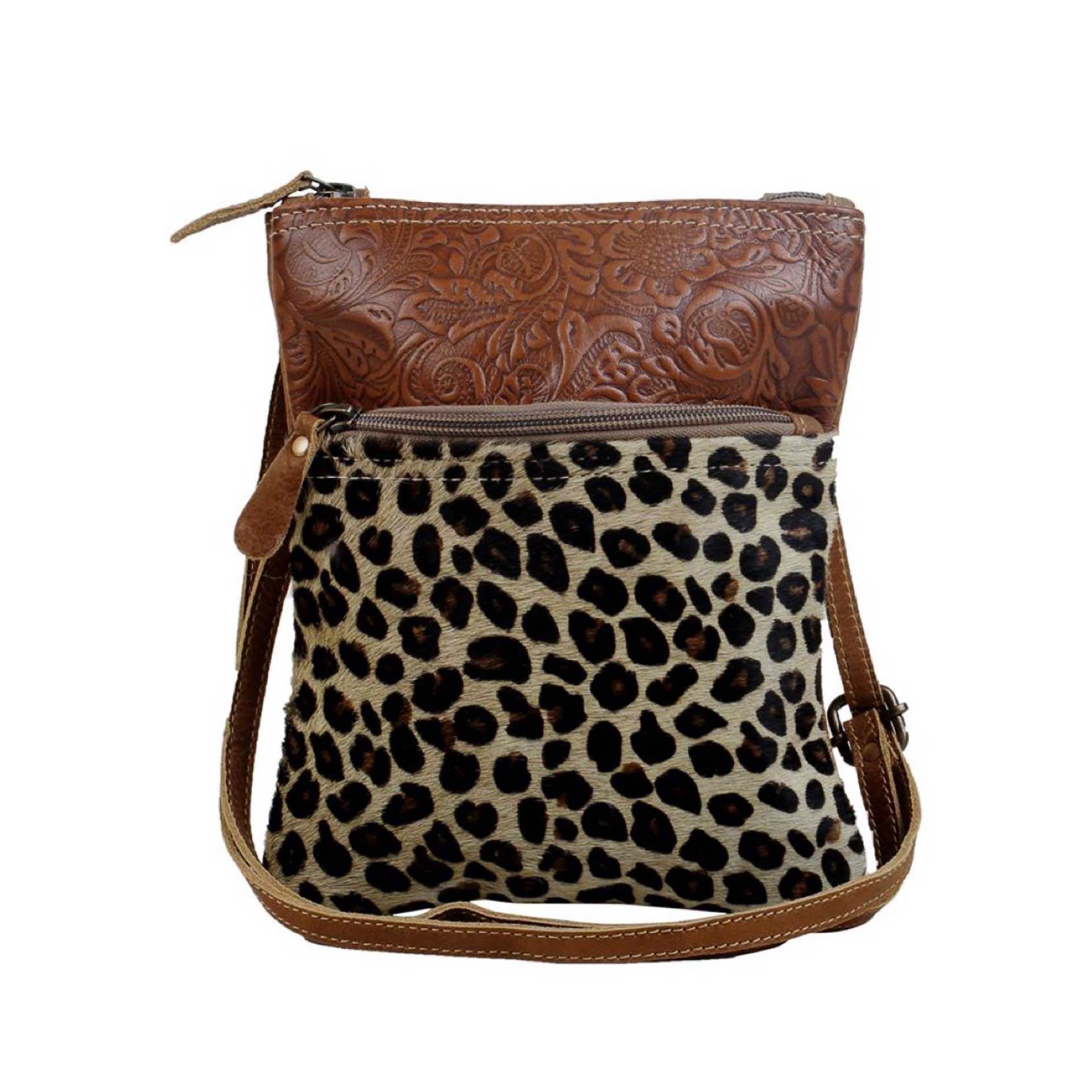 Sabrina Leopard Crossbody