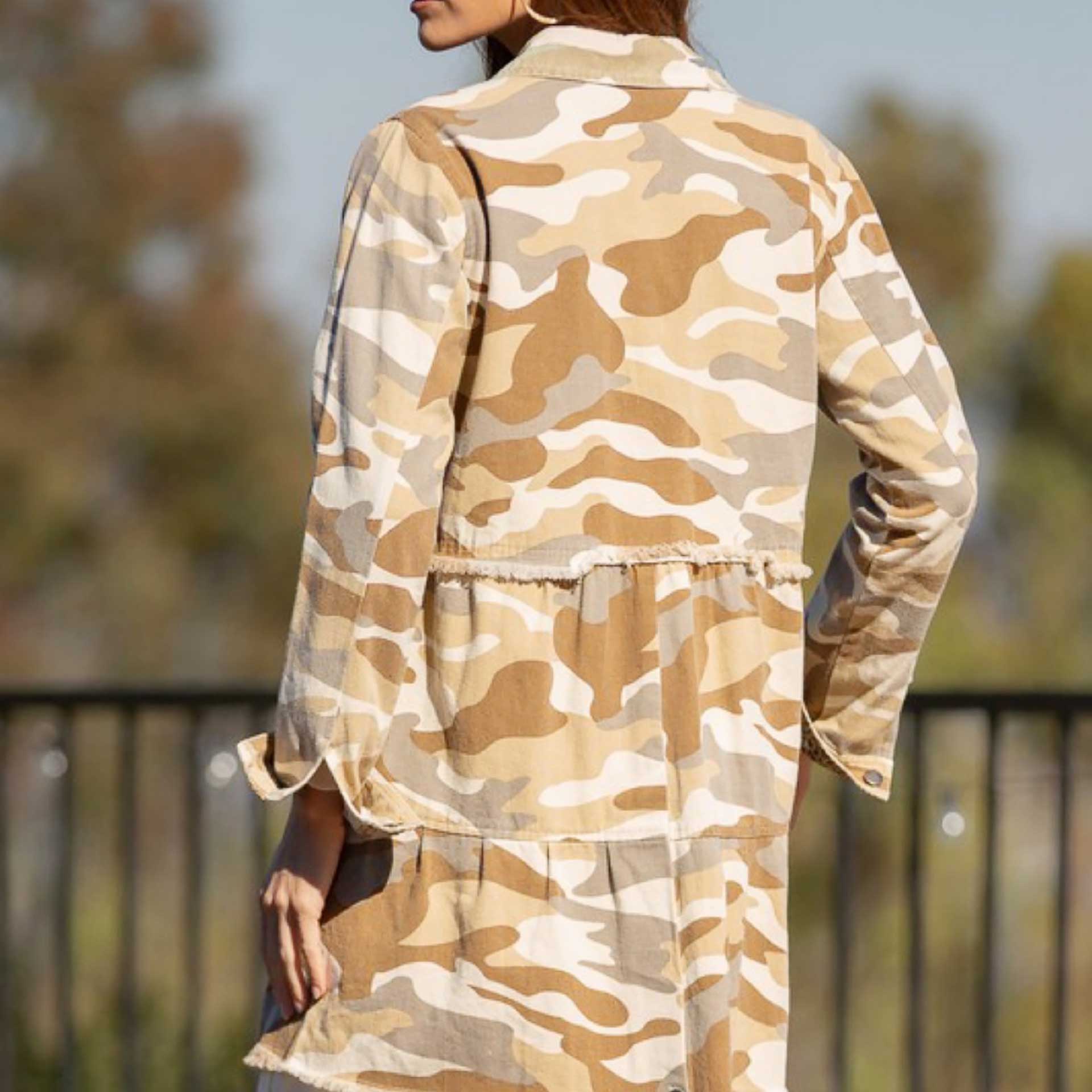 Sandstone Mixed Camo Jacket