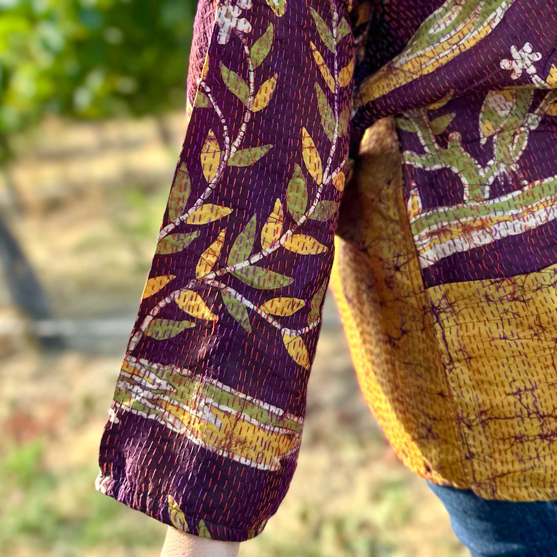 Sari Silk Kimono #27