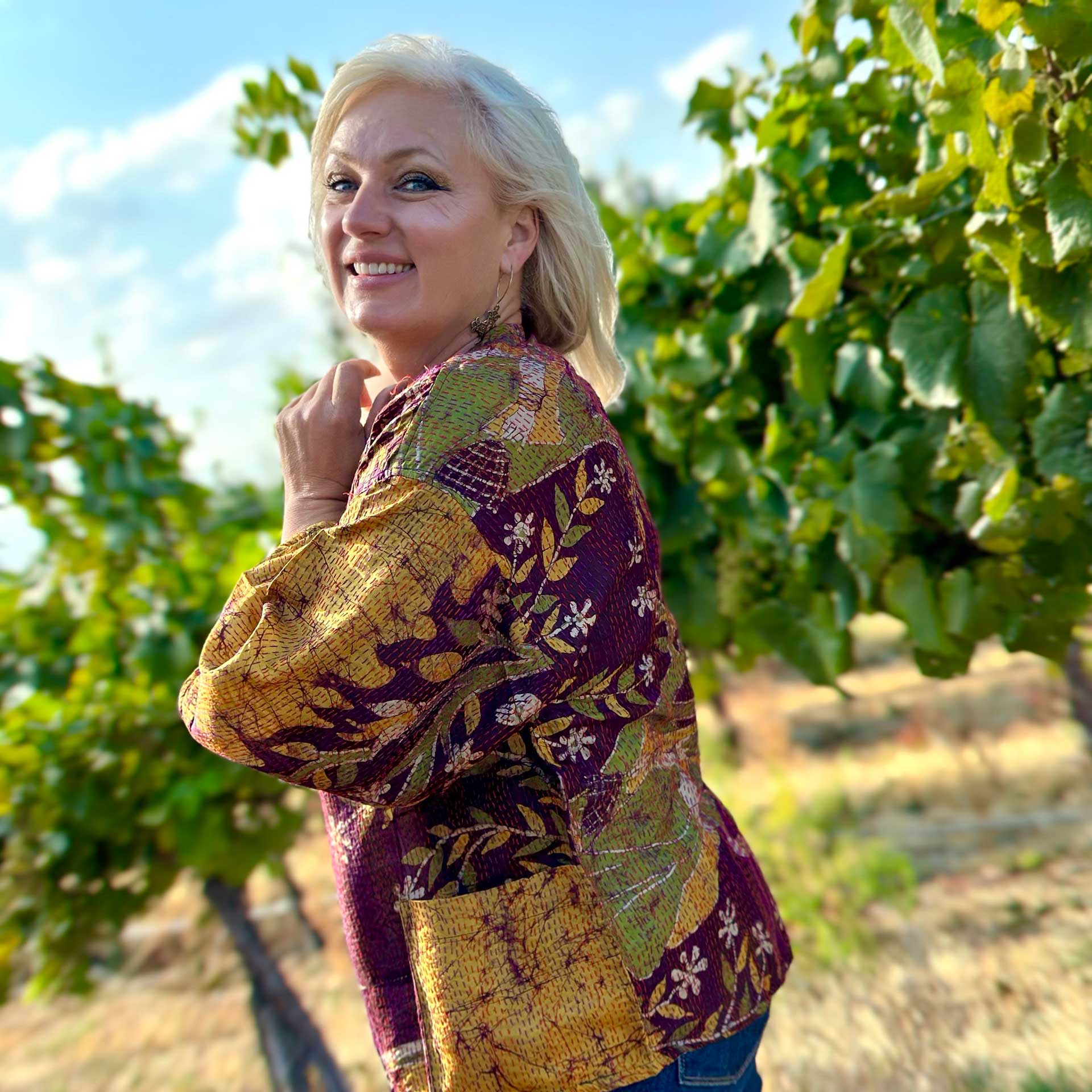 Sari Silk Kimono #27