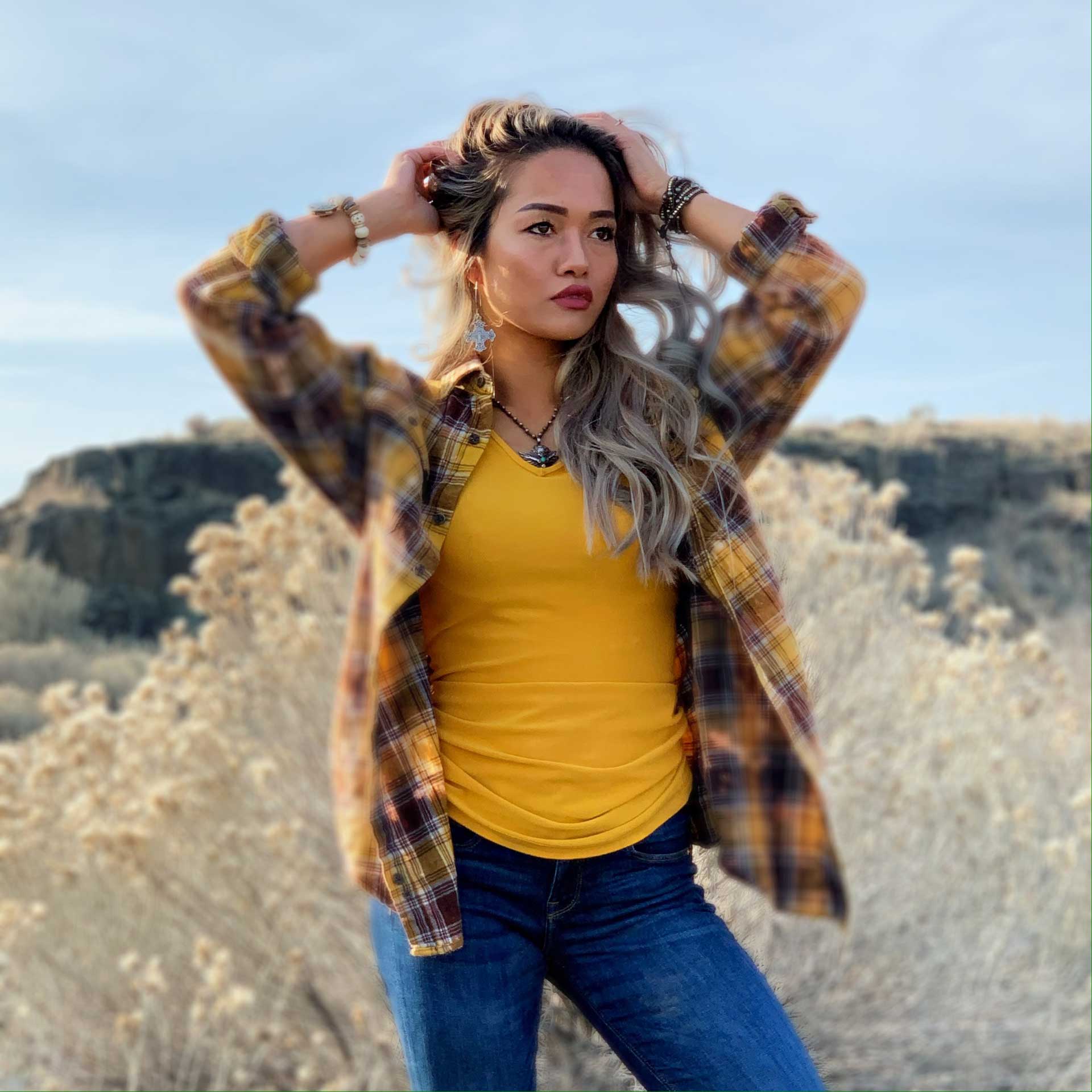 Seamless Bamboo Cami (Dijon)