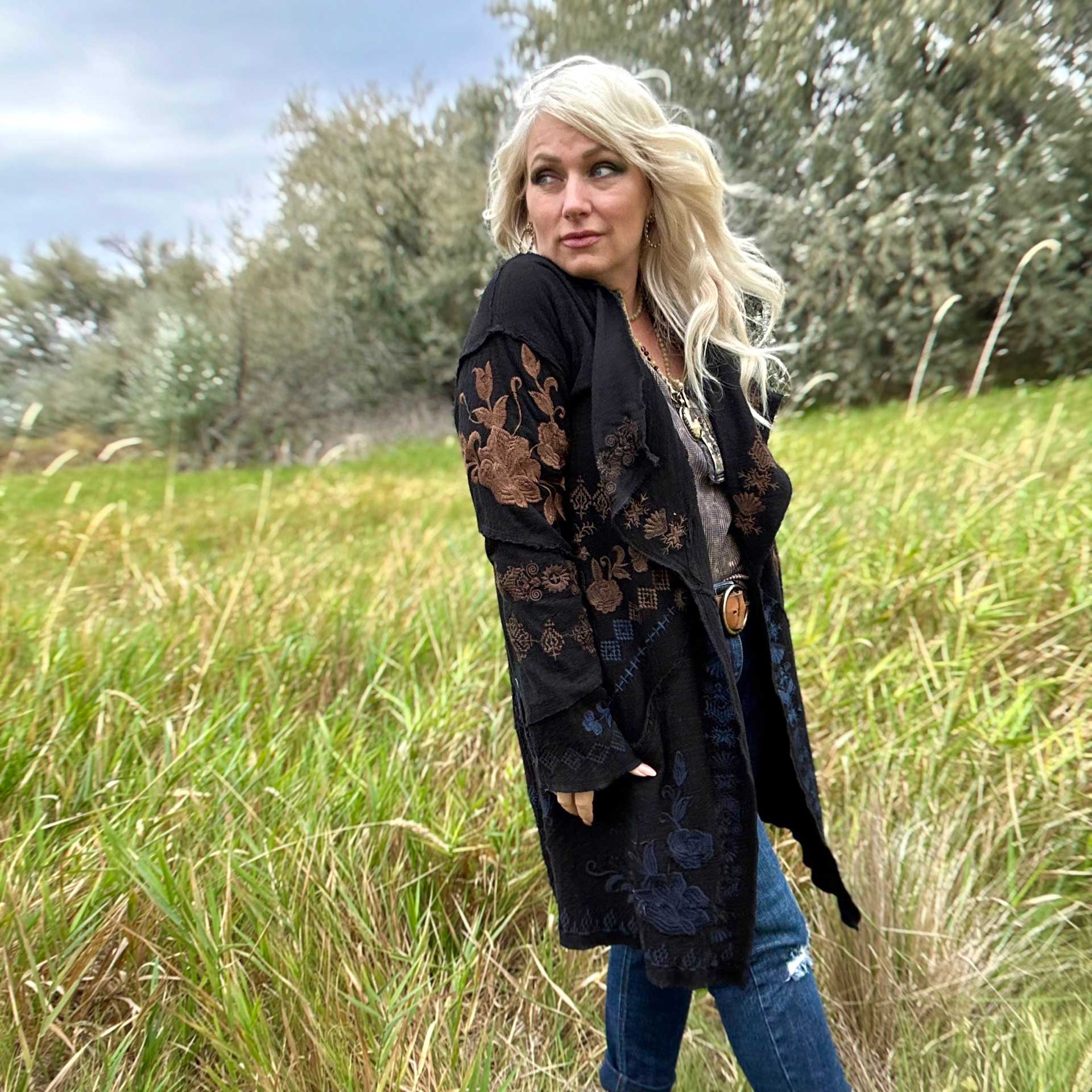 Serenity Embroidered Sweater