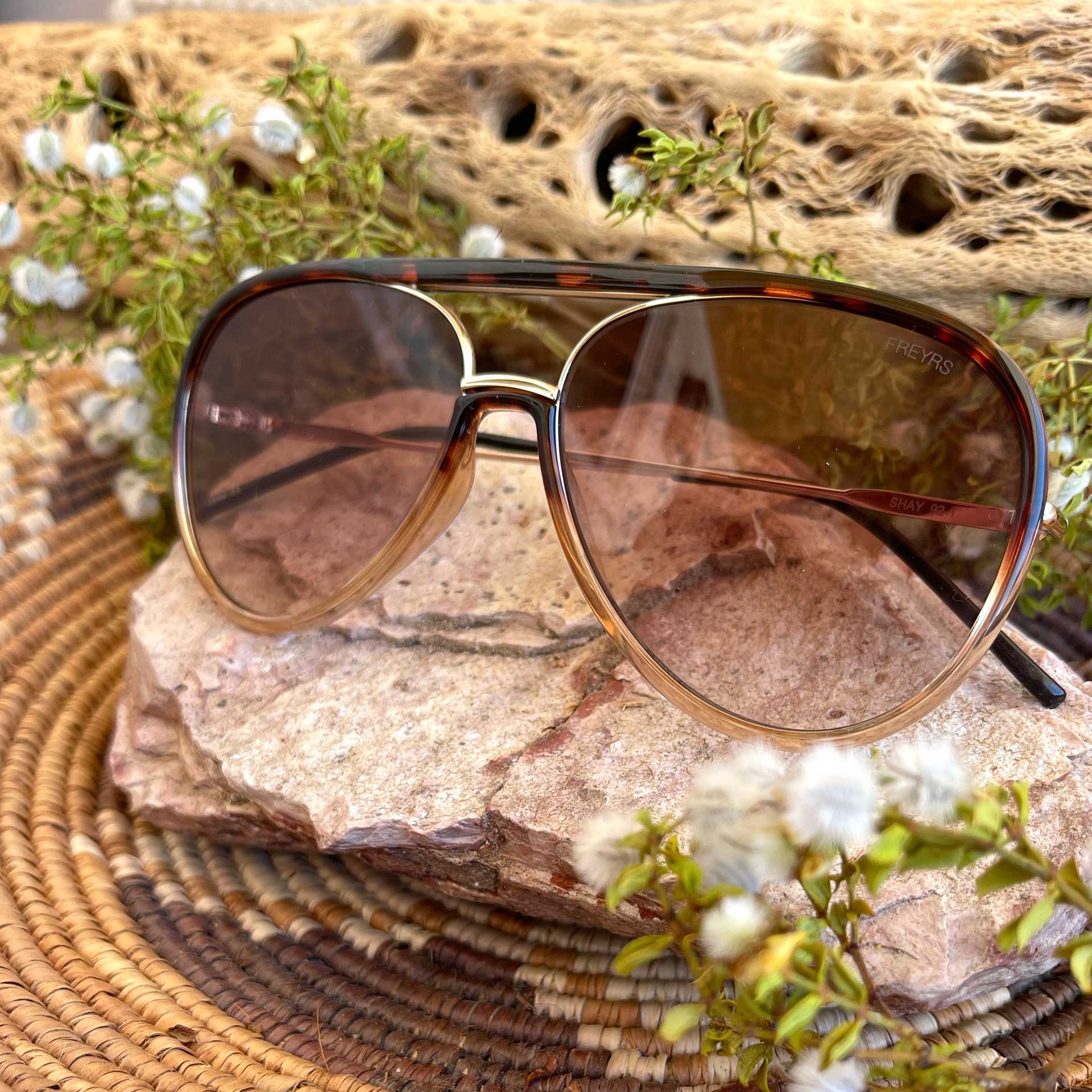 Shaylin Tortoise Sunglasses