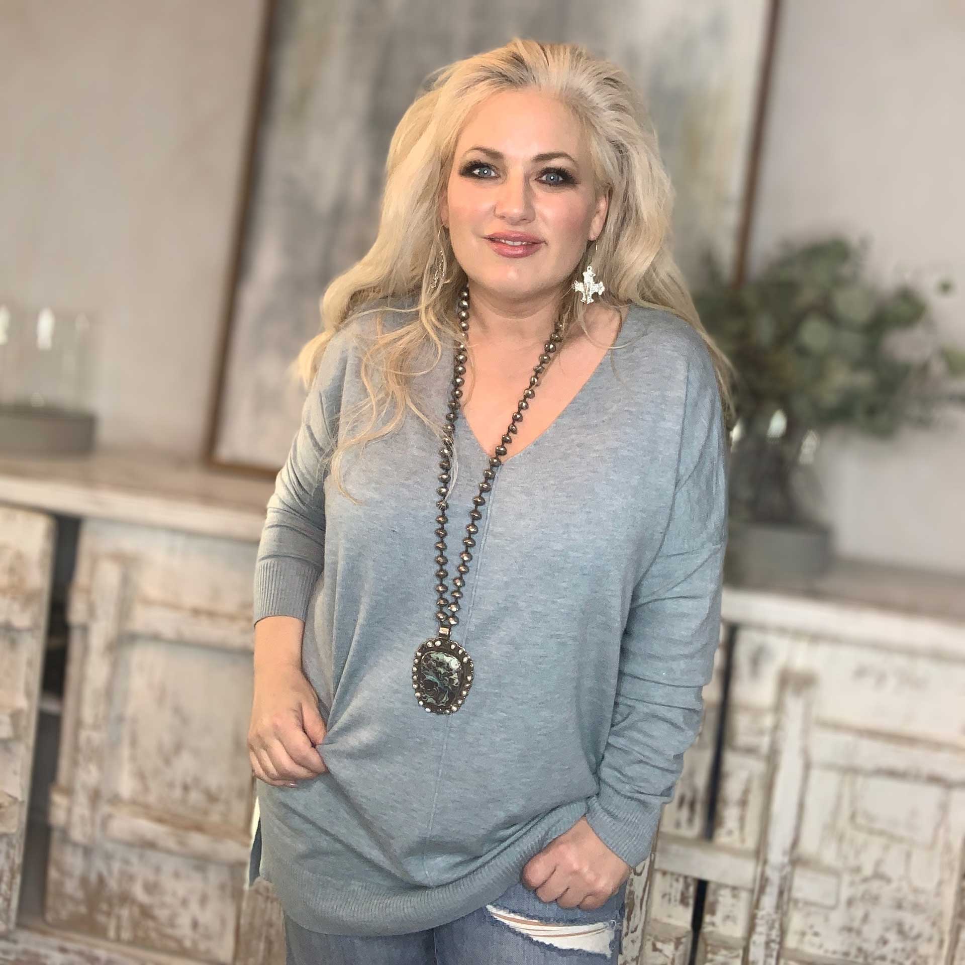 Simple Truth Pullover (Mint)