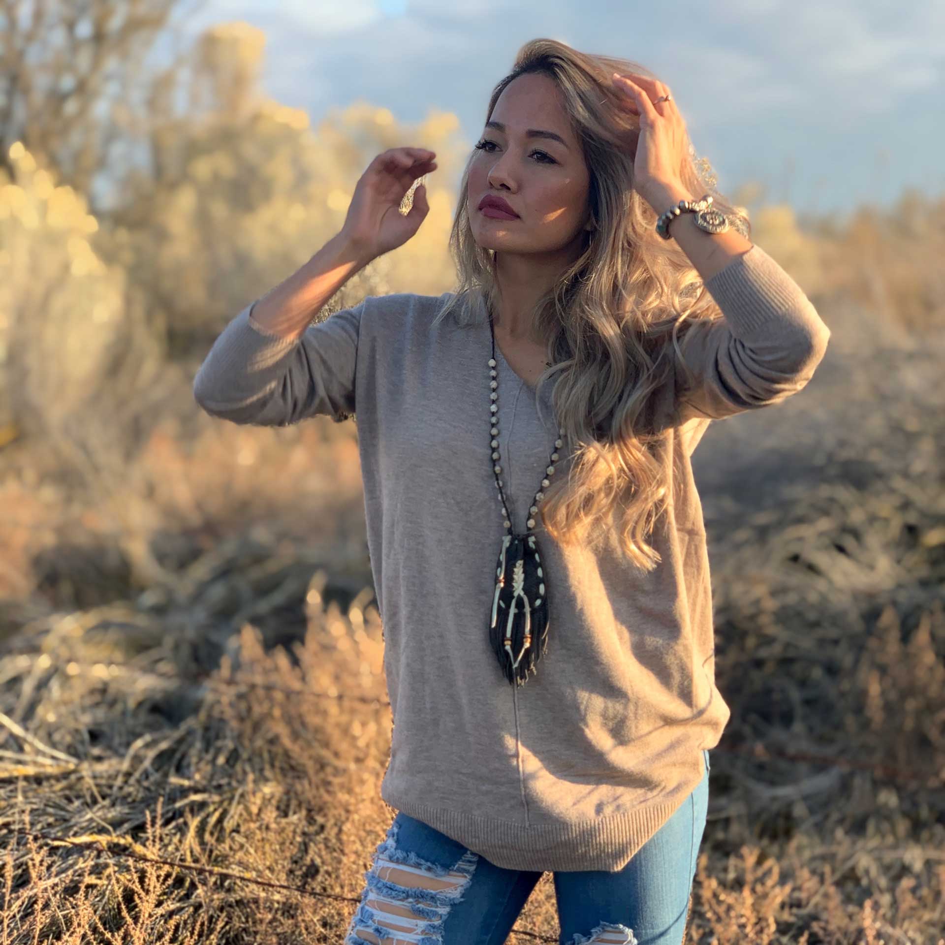 Simple Truth Pullover (Mocha)