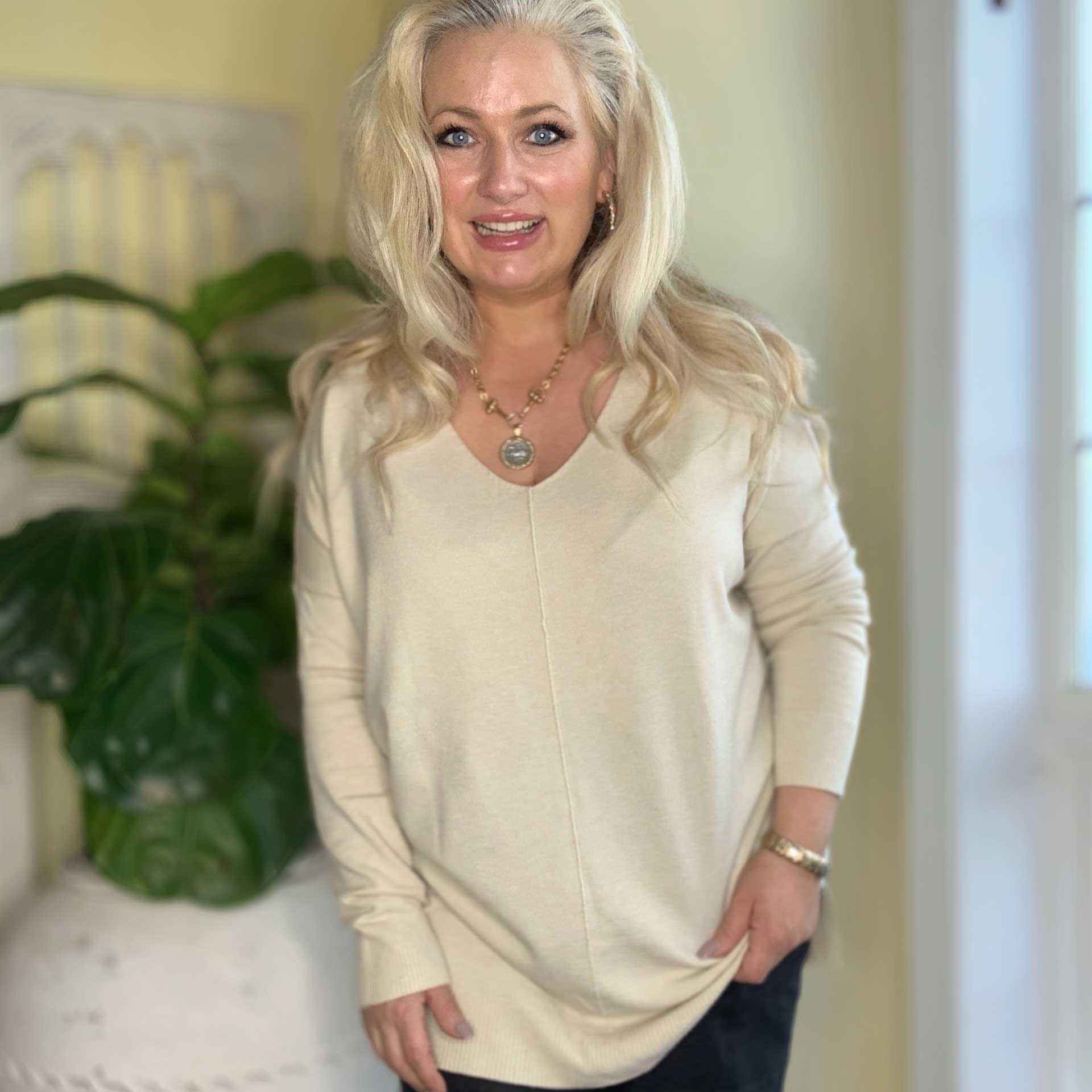 Simple Truth Pullover (Oatmeal)