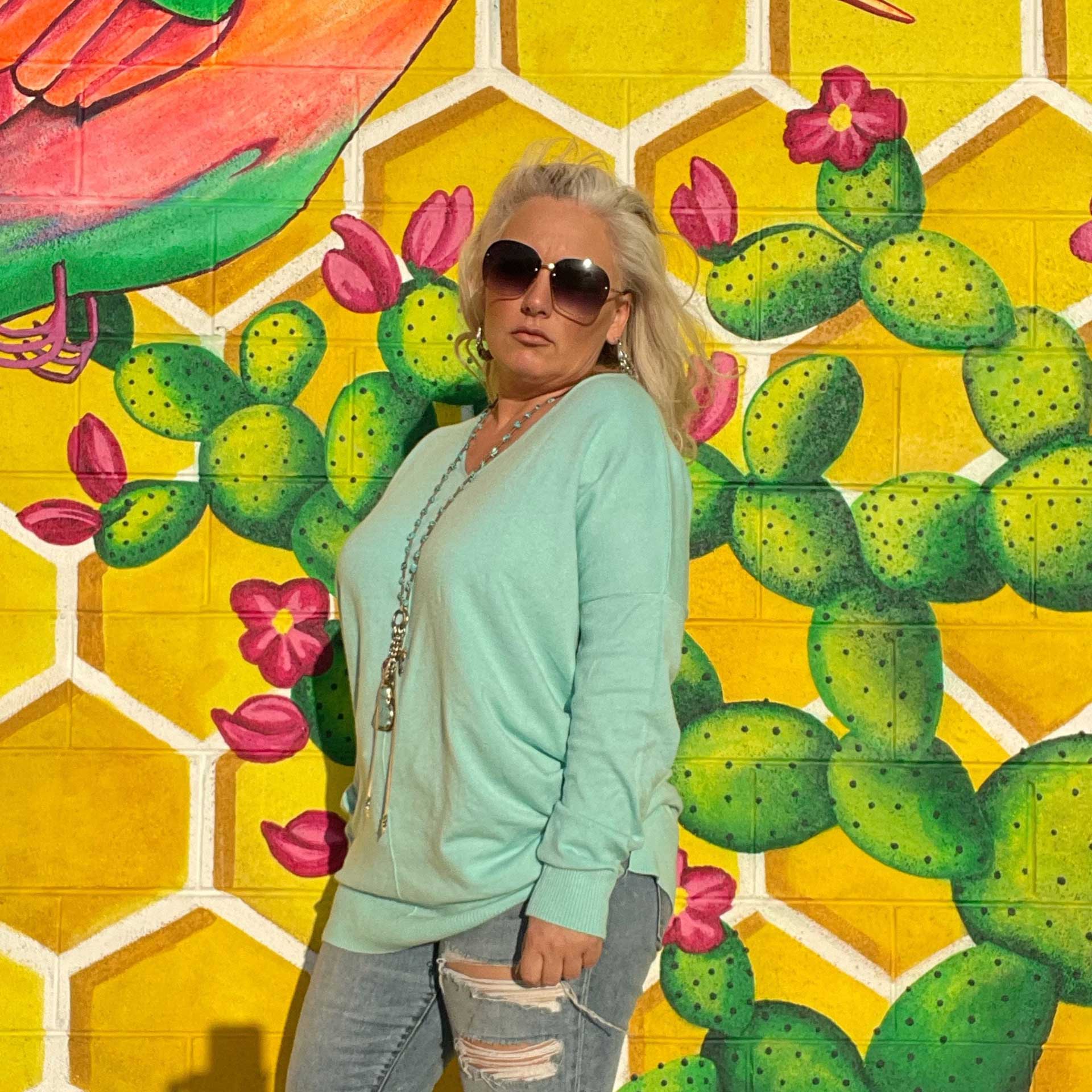 Simple Truth Pullover (Sea Foam)