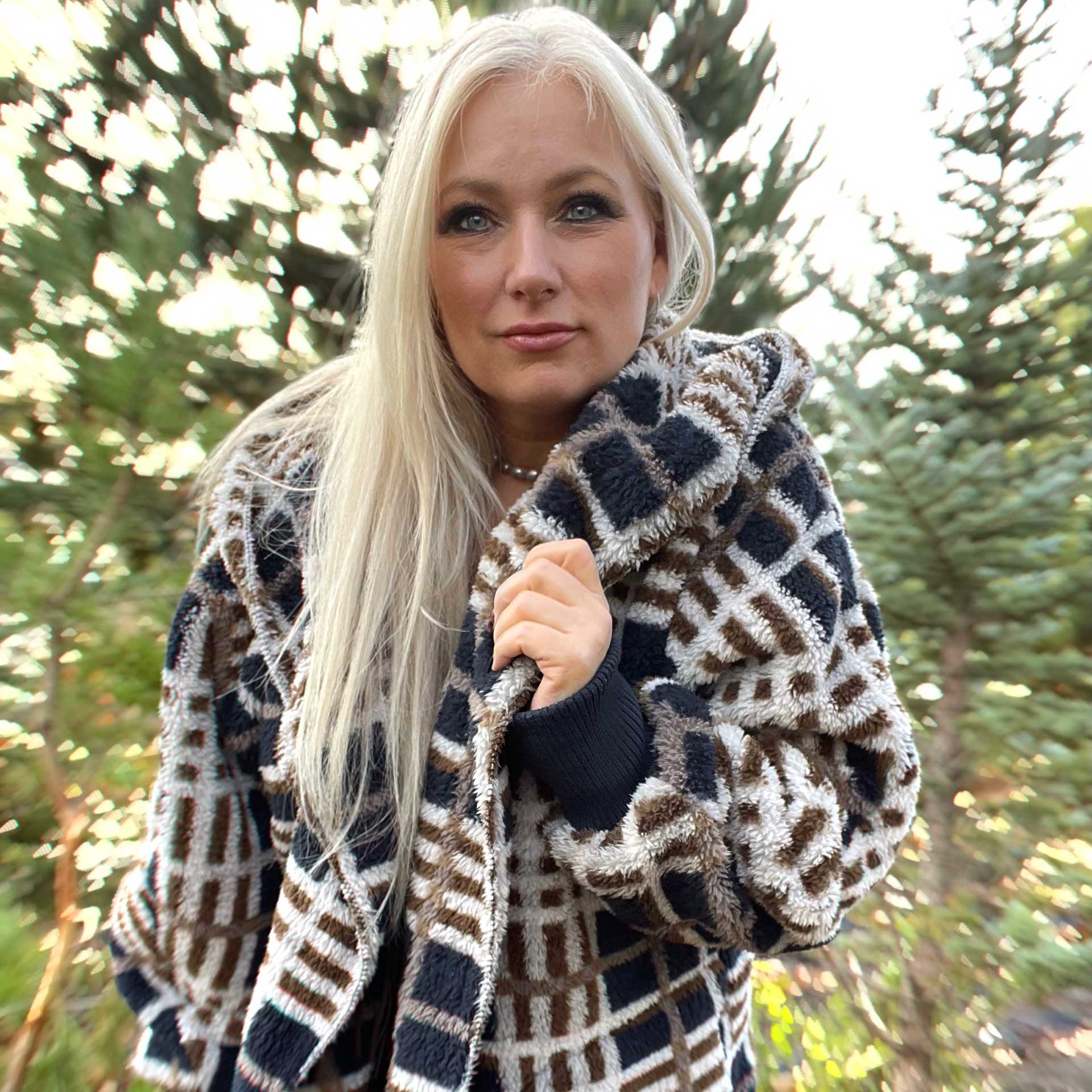 So Cozy Plaid Cardigan