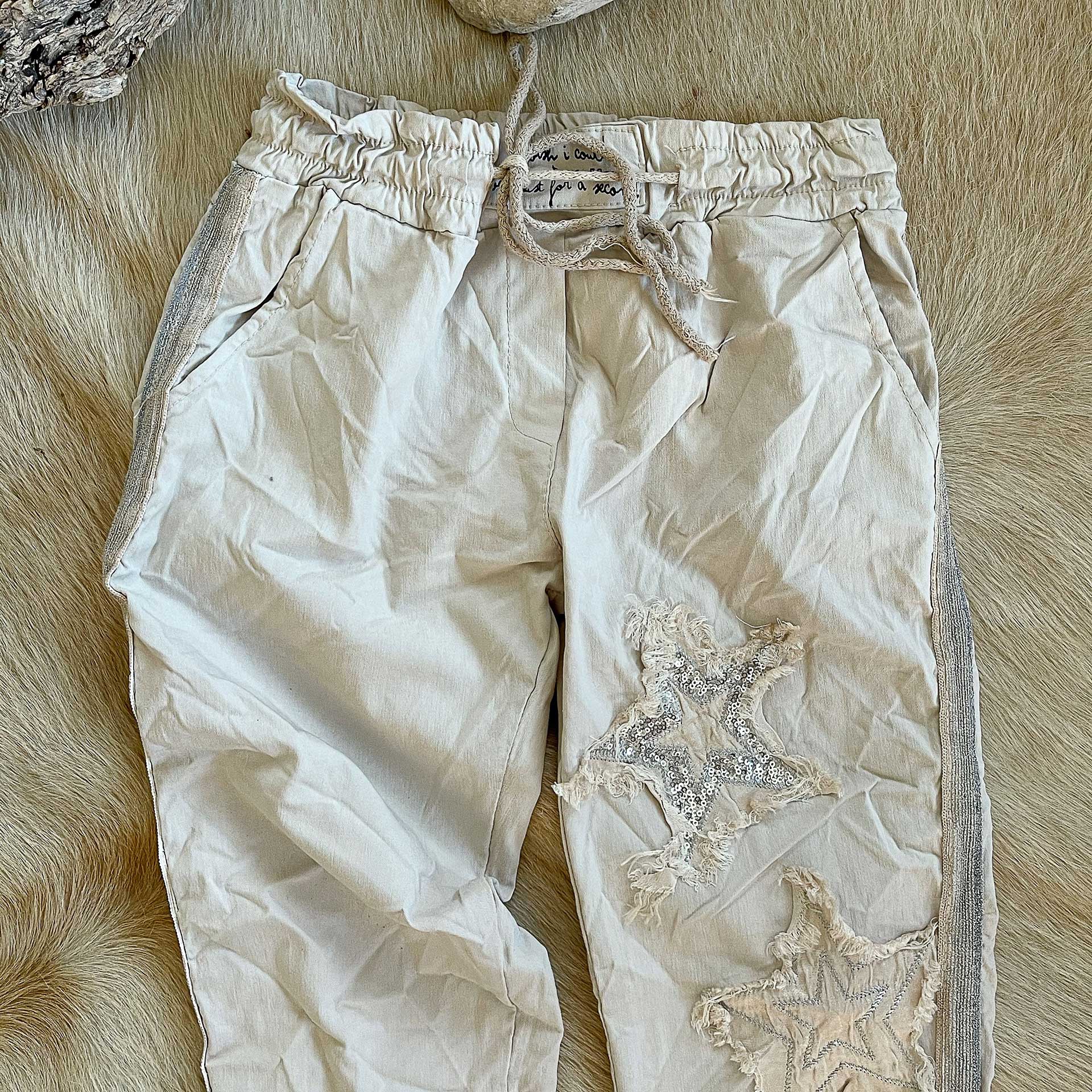 Starburst Jogger (Beige)