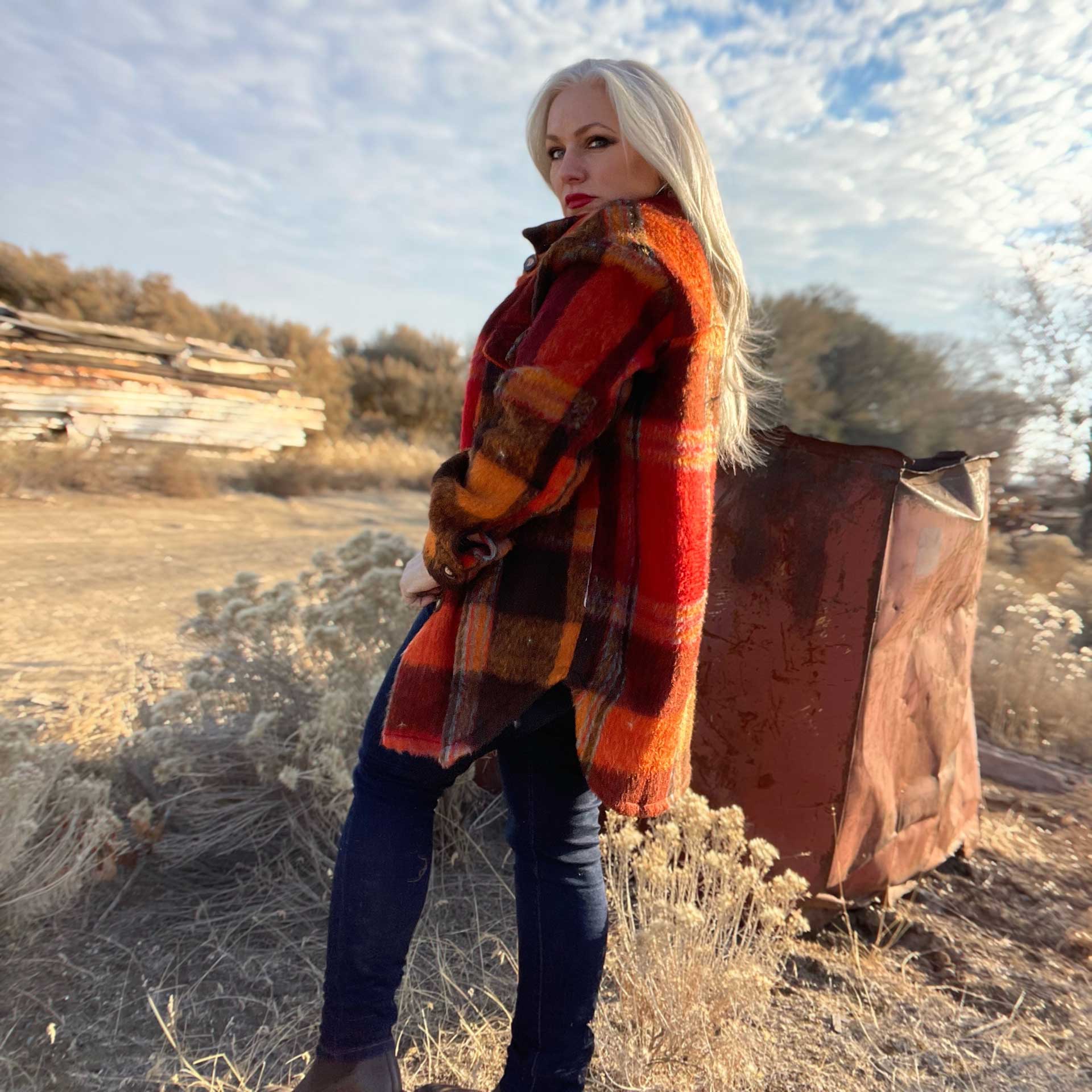 Sundance Plaid Shacket