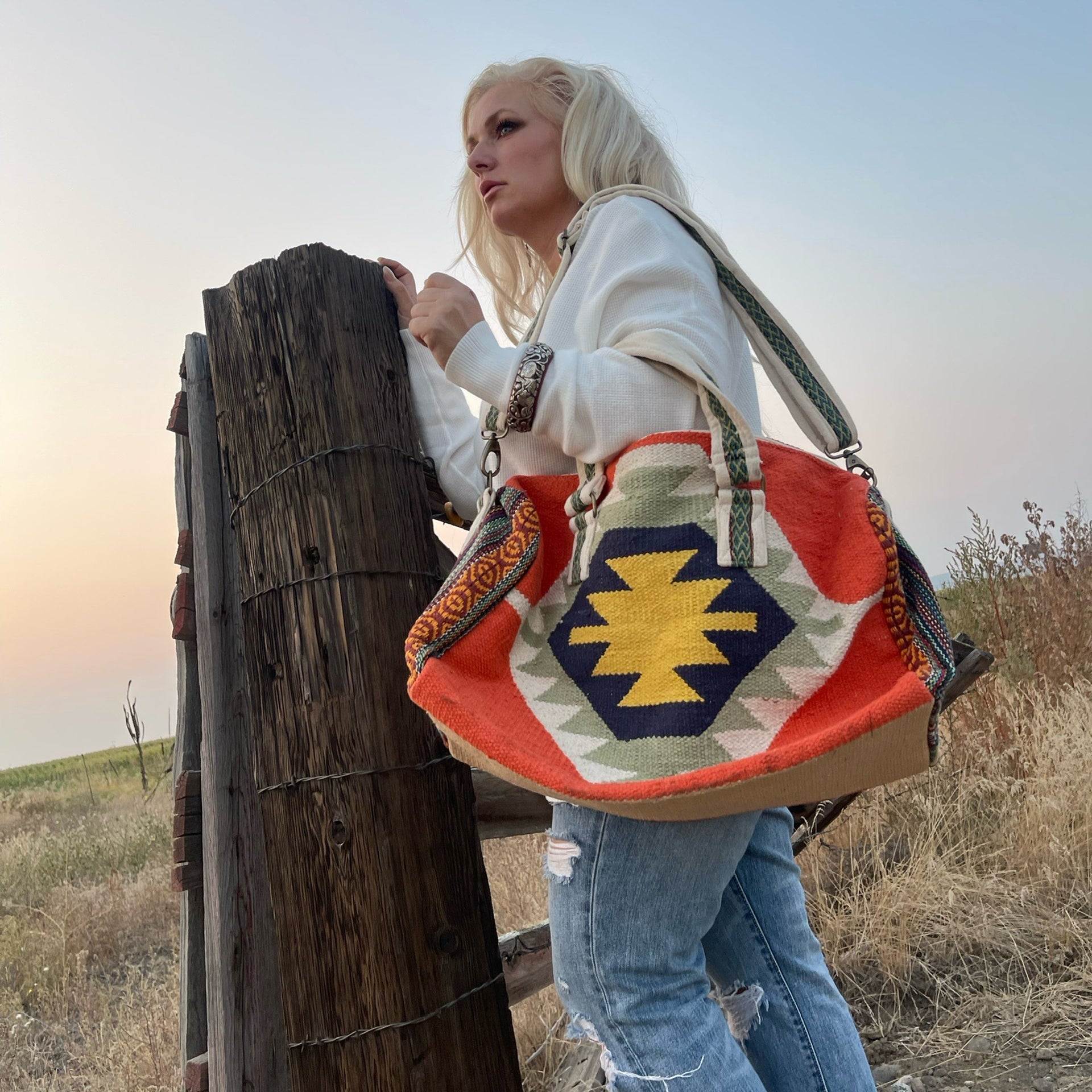 Sunrise Desert Overnight Bag