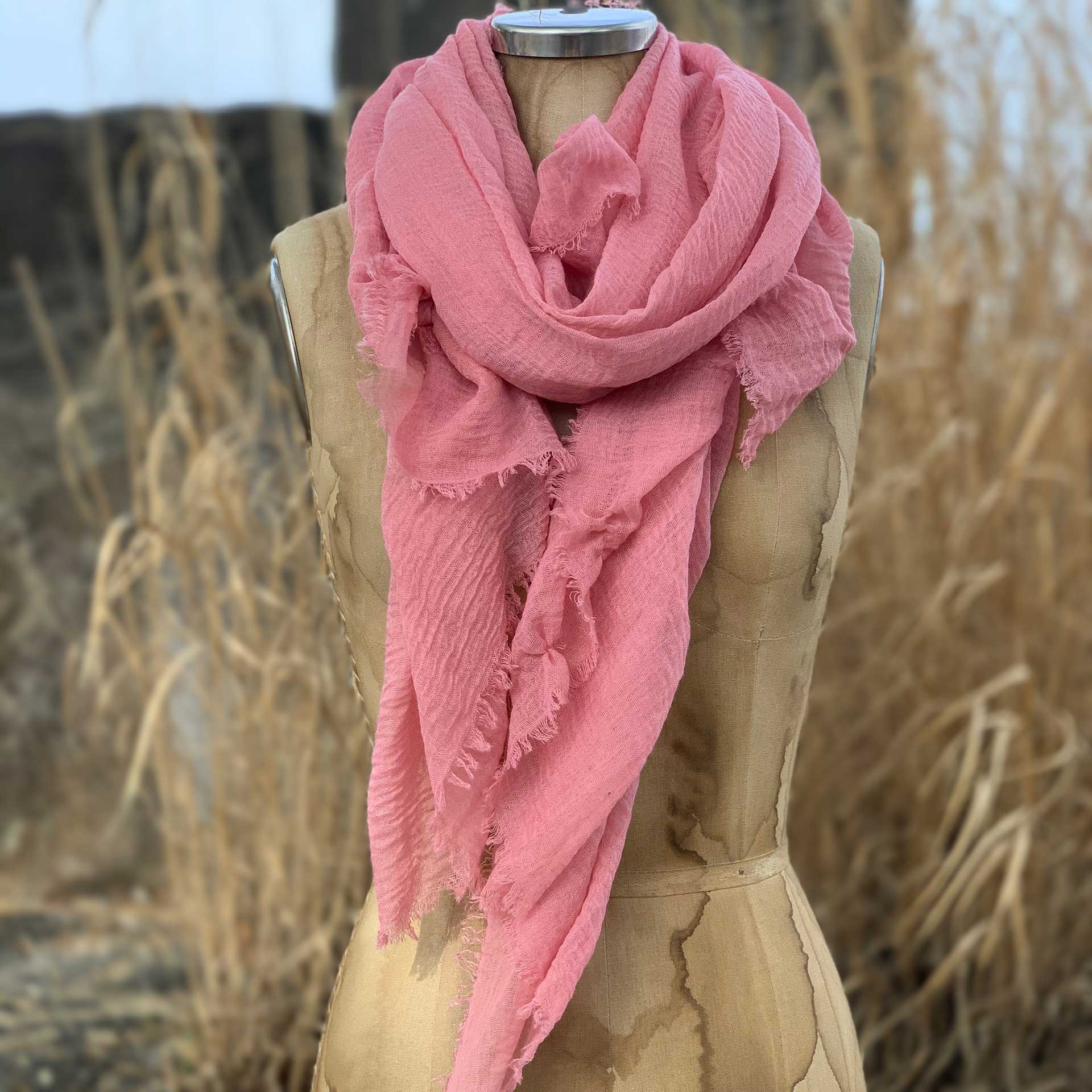 The Boho Shawl (Pink)