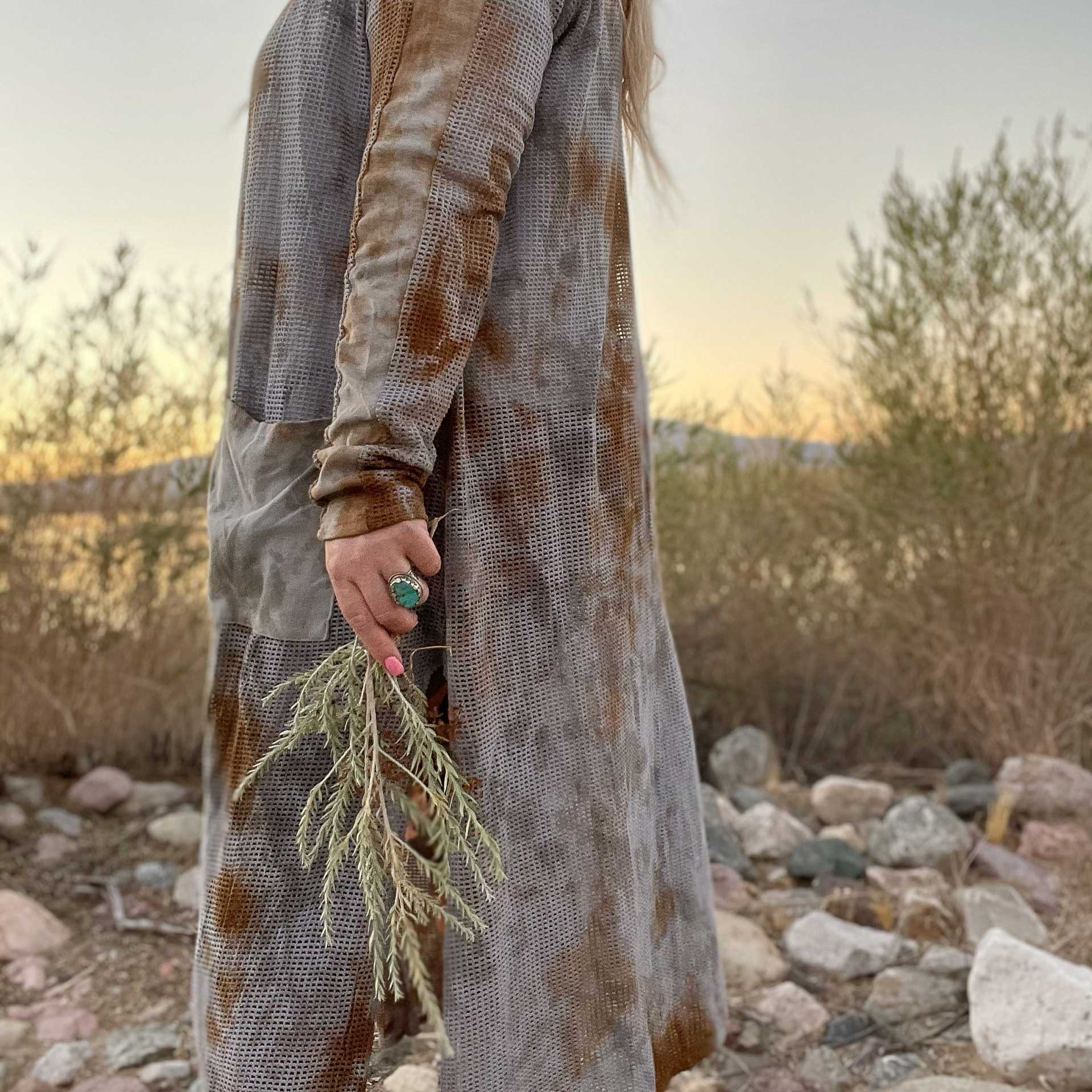 Trail Dust Cardigan (Sky)
