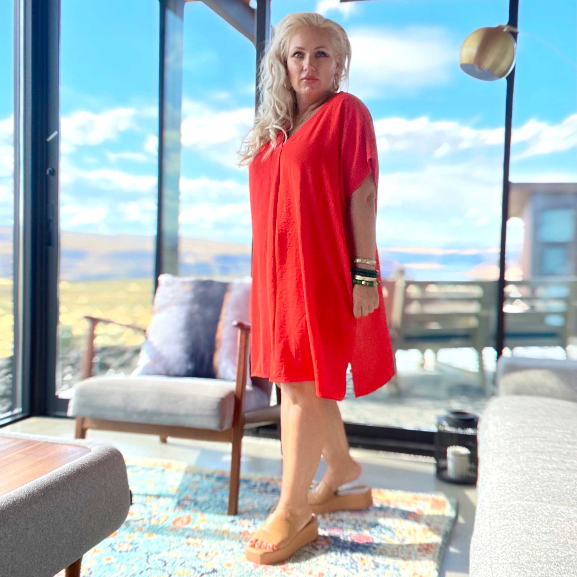 Tropicana Sunset Dress