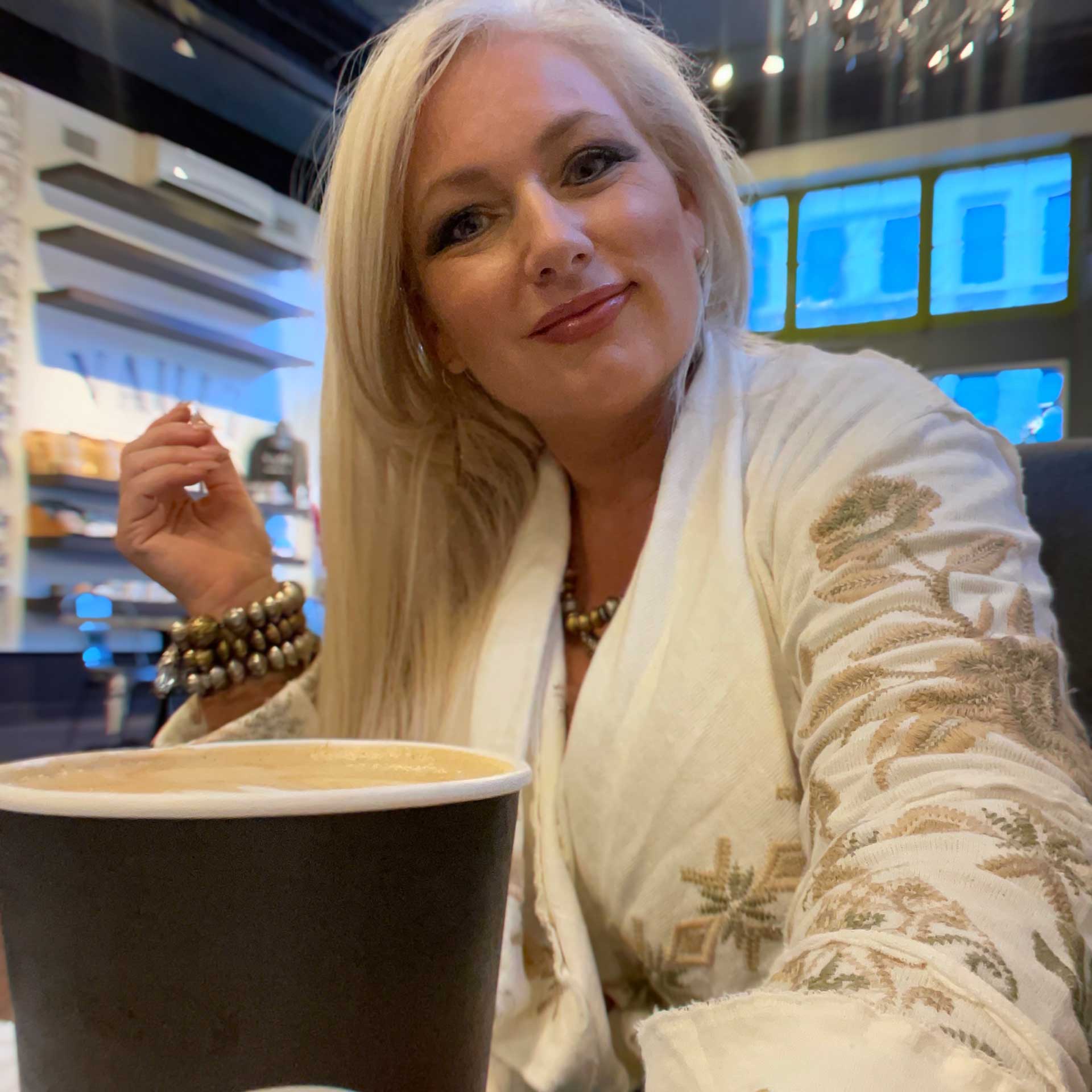 Whisper Embroidered Cardigan