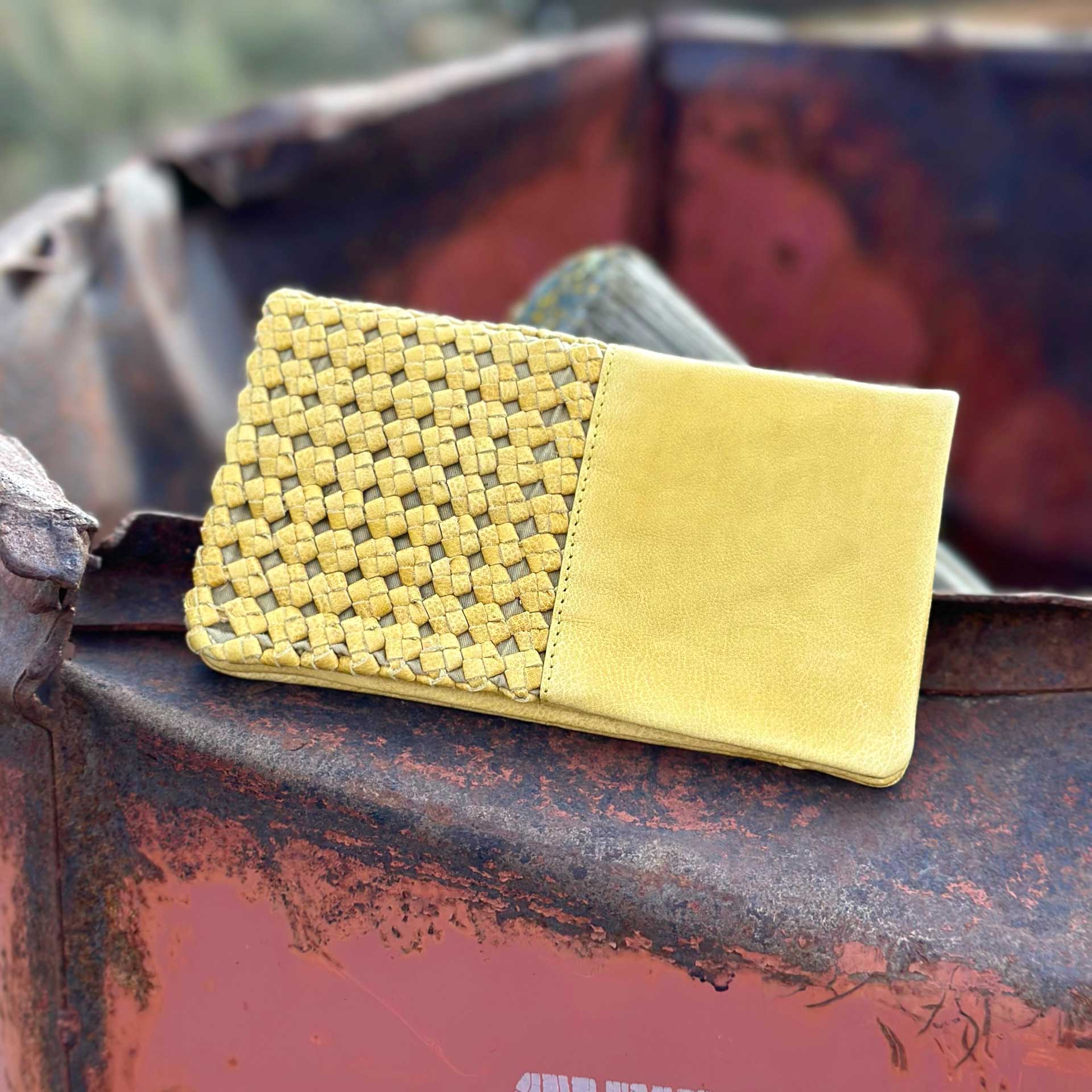 Whitney Leather Wallet (Lemon)