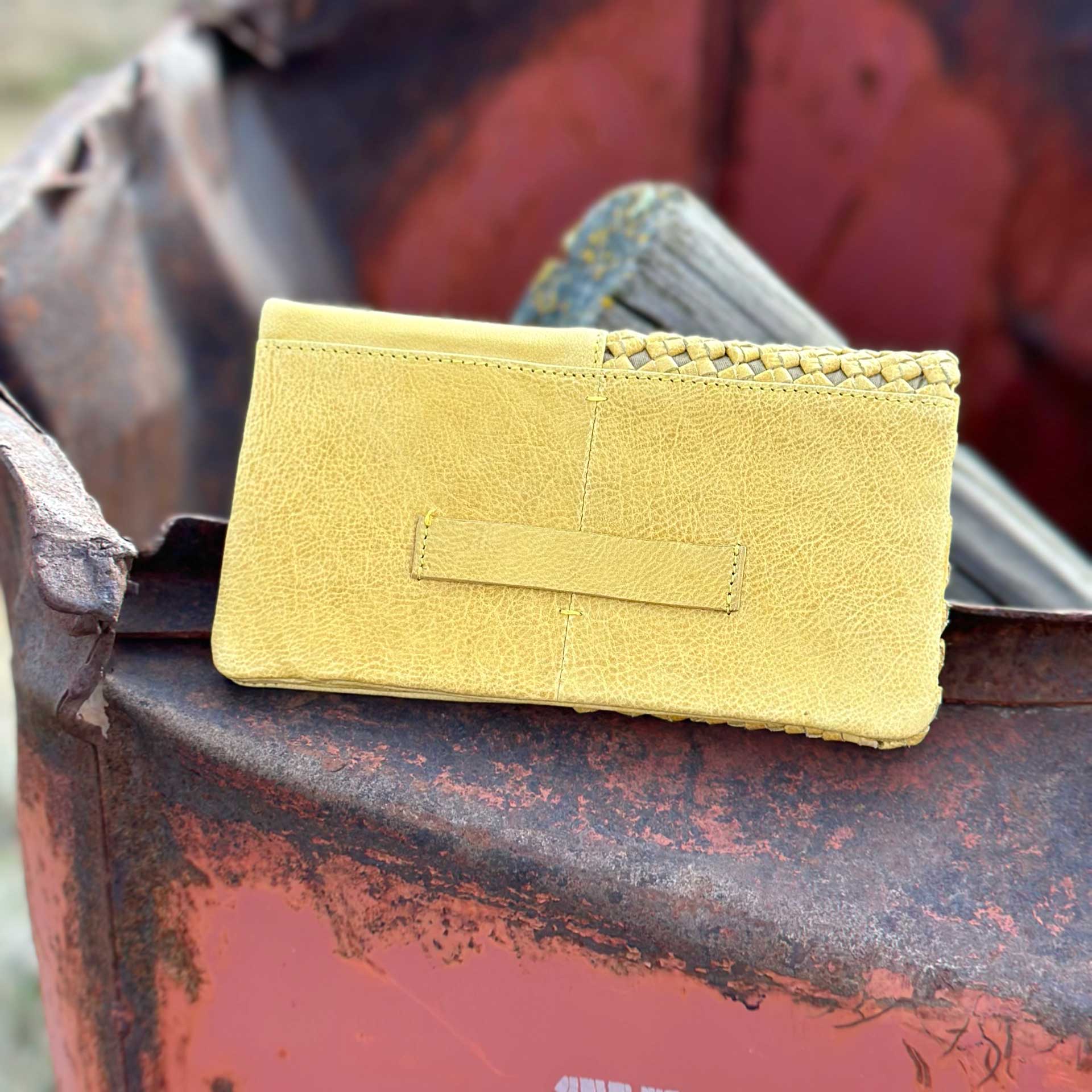 Whitney Leather Wallet (Lemon)