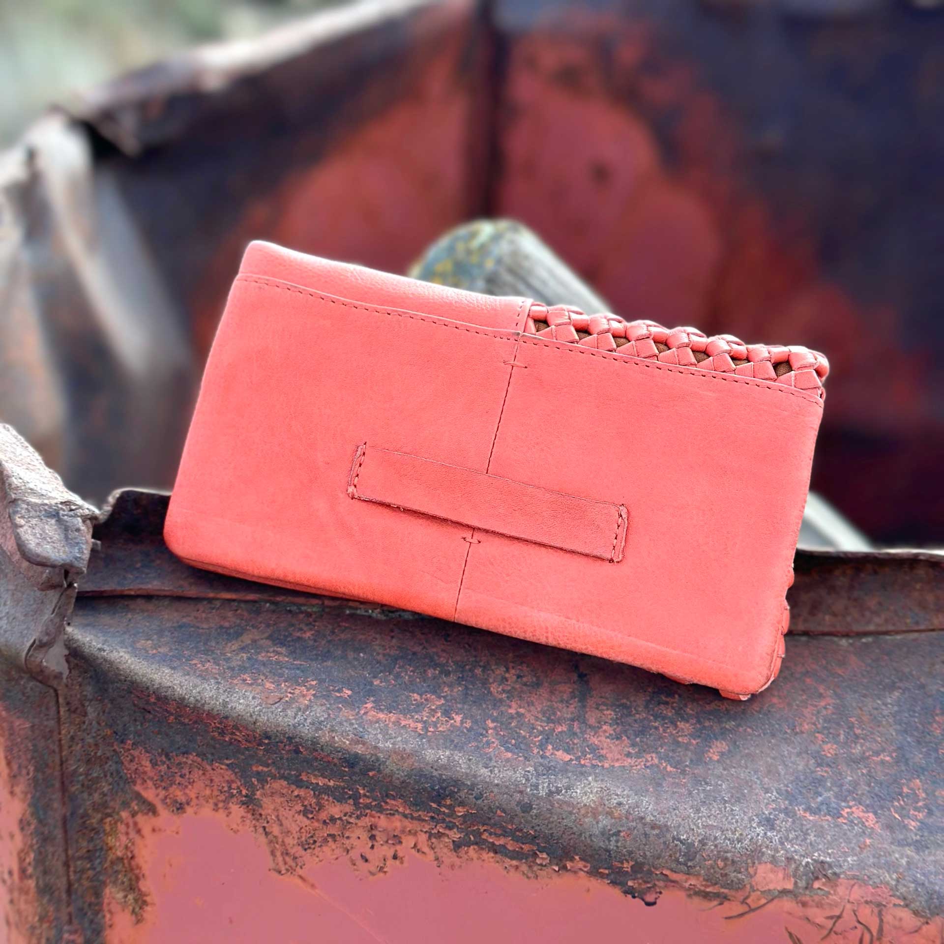 Whitney Leather Wallet (Poppy)
