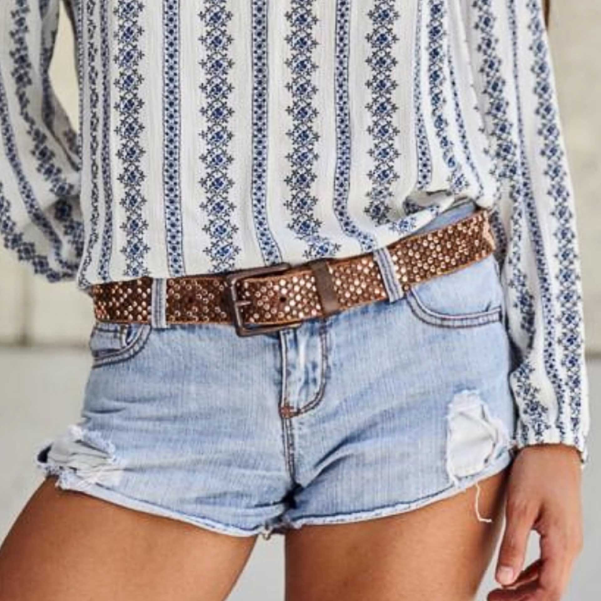 Zoe Studded Belt