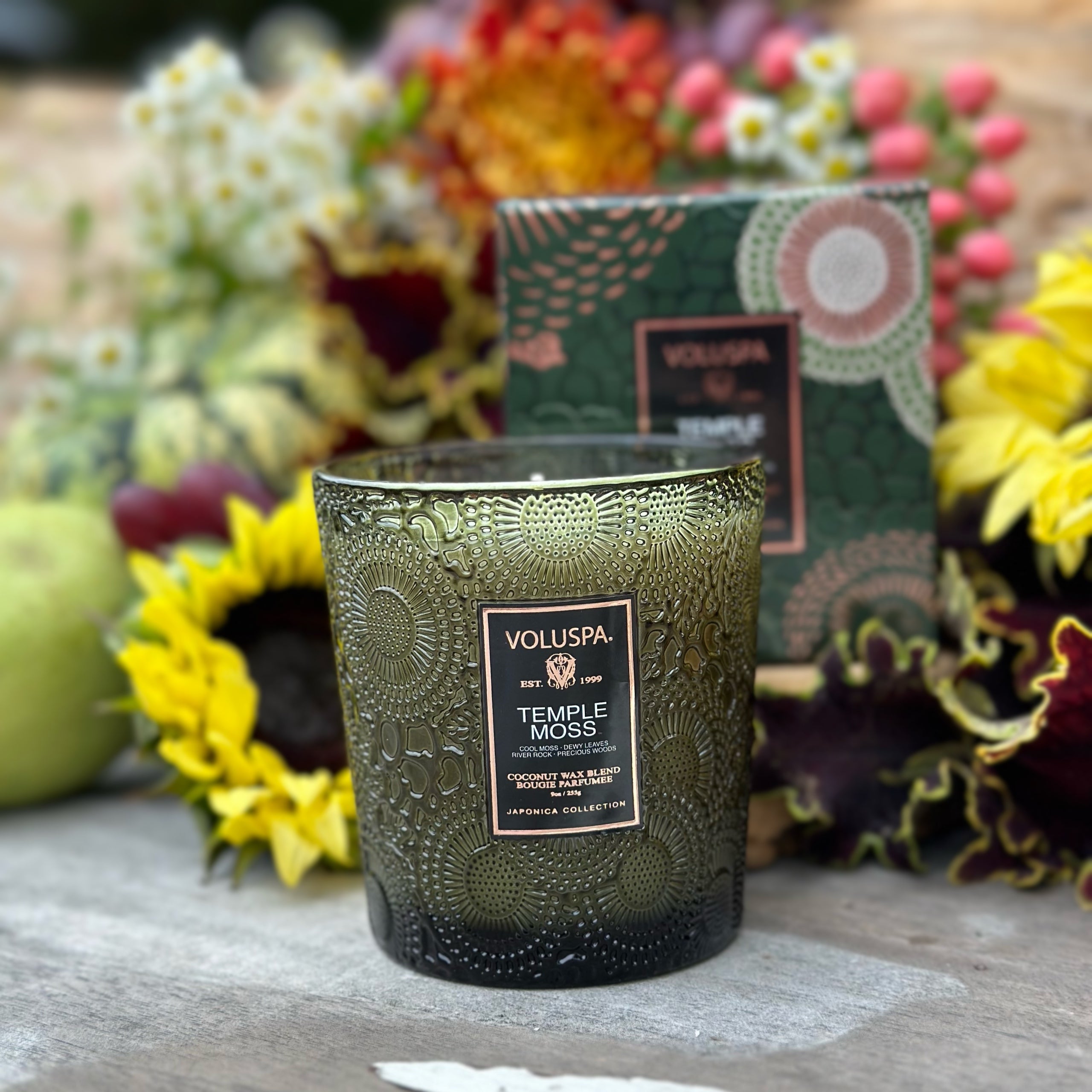 Temple Moss Classic Boxed Candle