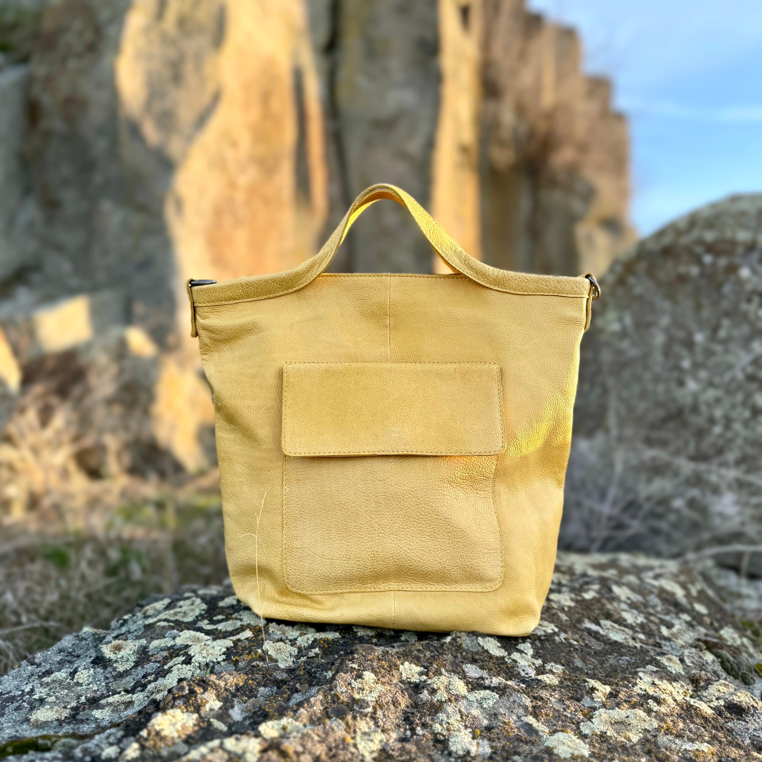 Bianca Crossbody Bag (Lemon)
