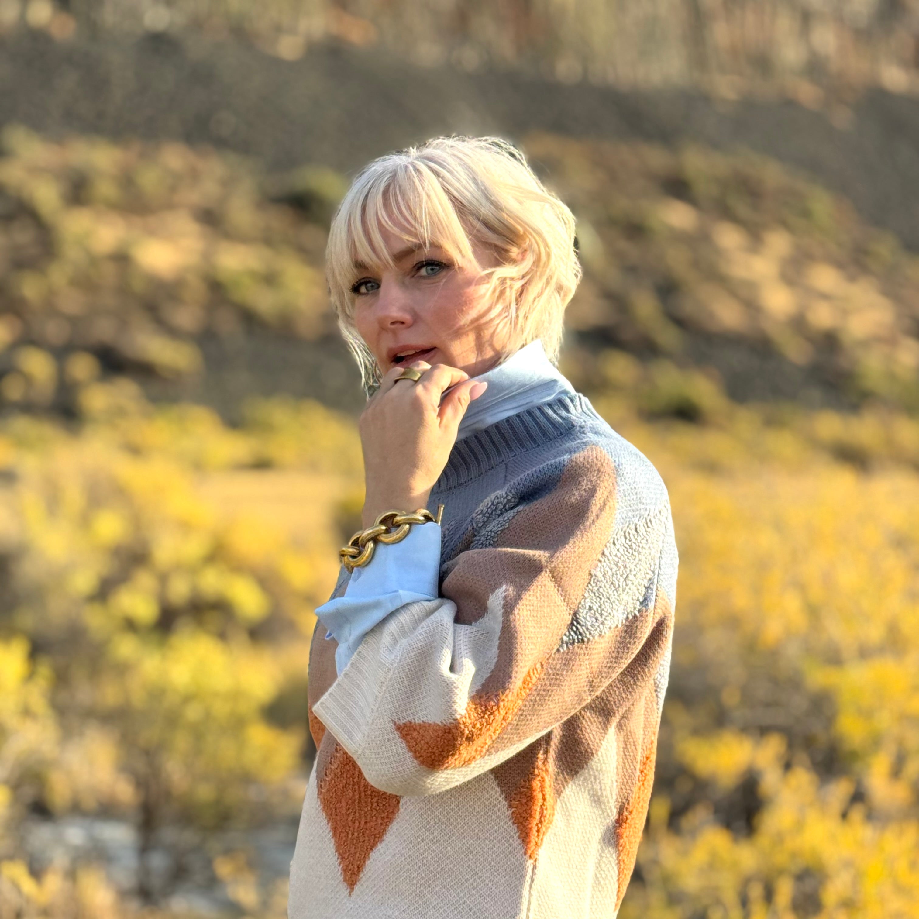 Sierra Chevron Sweater