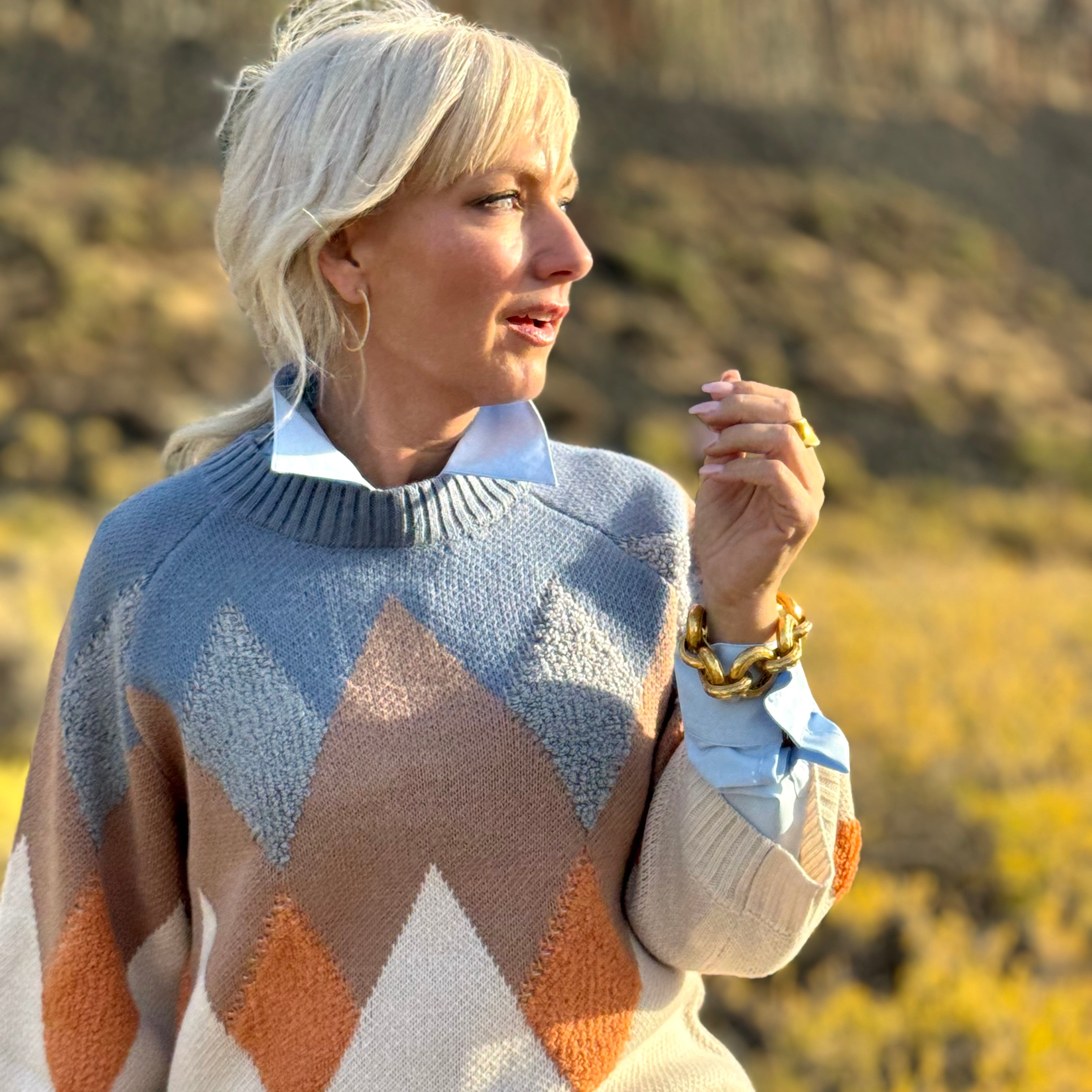 Sierra Chevron Sweater