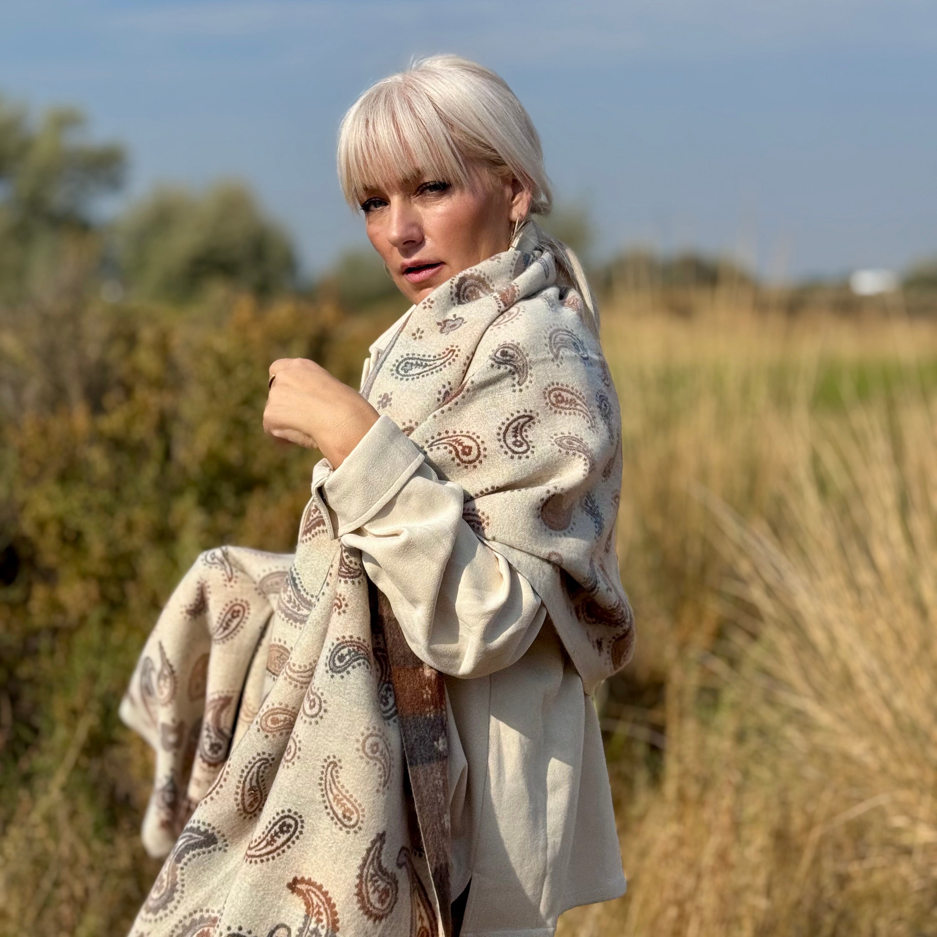 Meadow Paisley Scarf