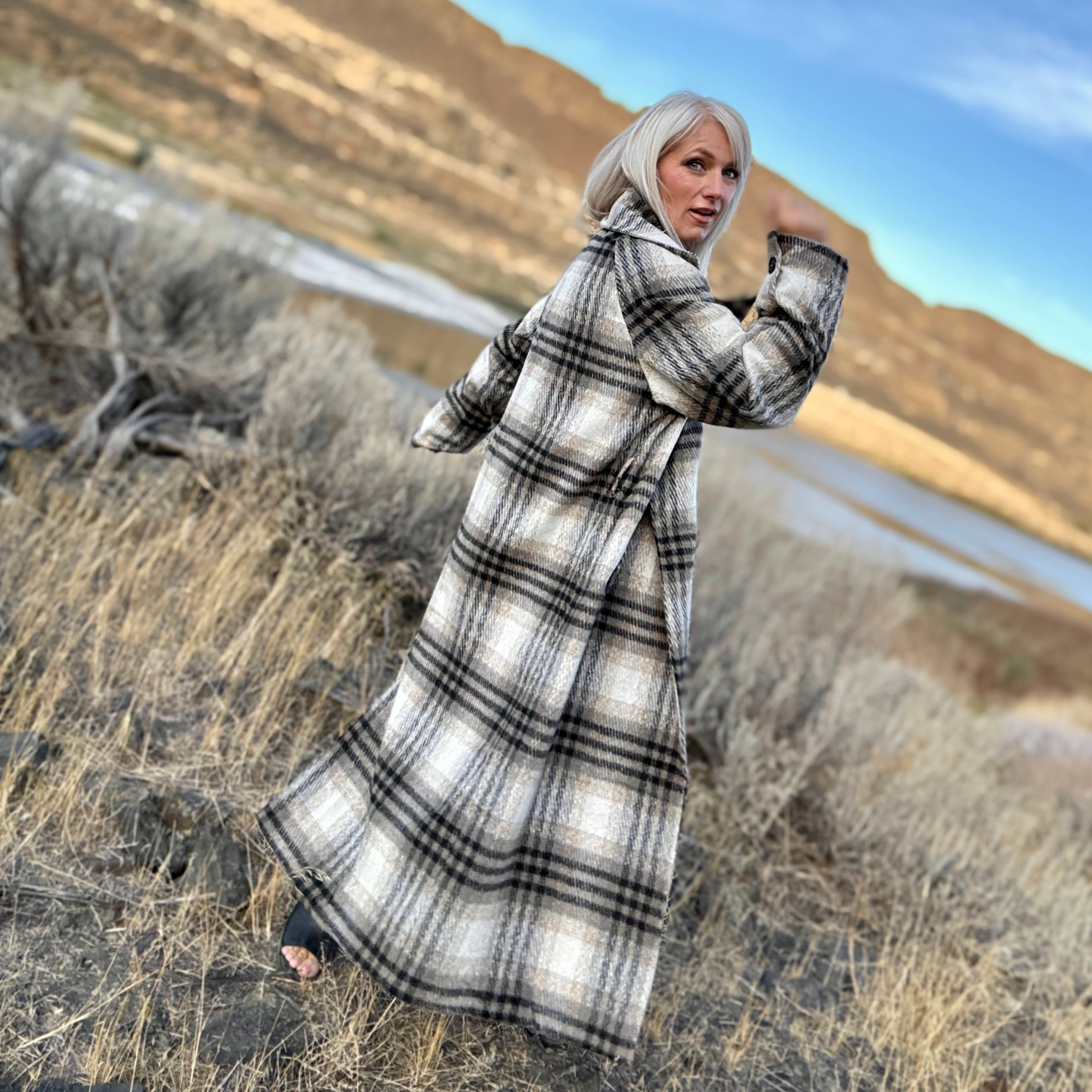 Heritage Plaid Trenchcoat